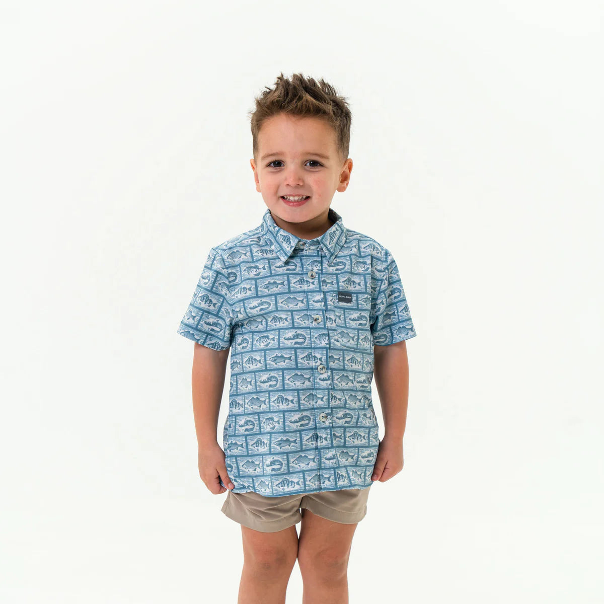 Boys Burlebo Angler's Choice Button Up
