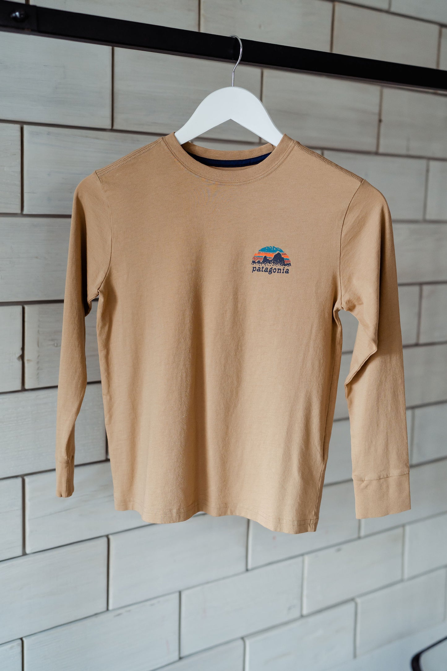 Kids Patagonia LS Skyline Stencil T-Shirt