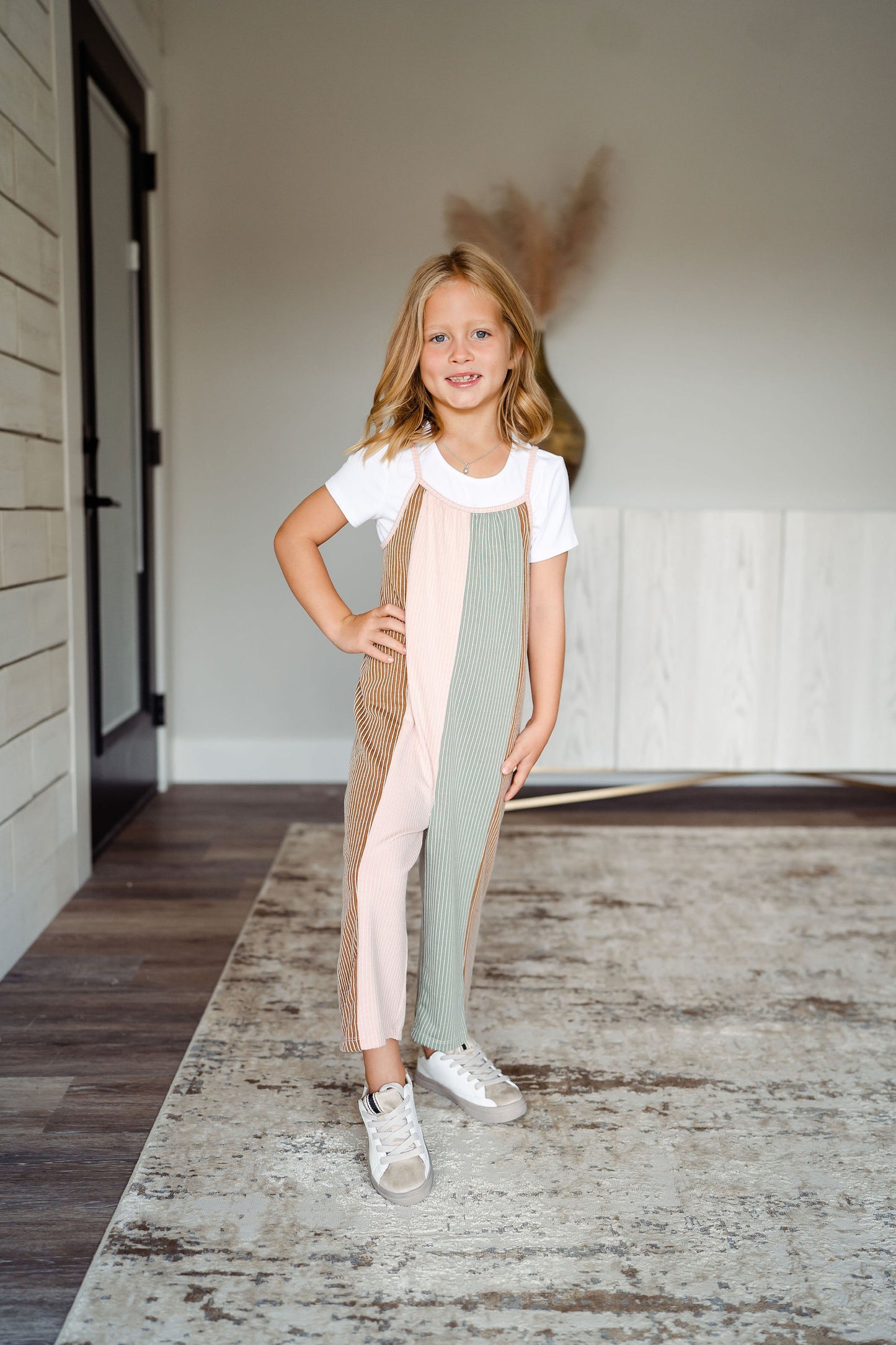 What a Combo Colorblock Jumpsuit