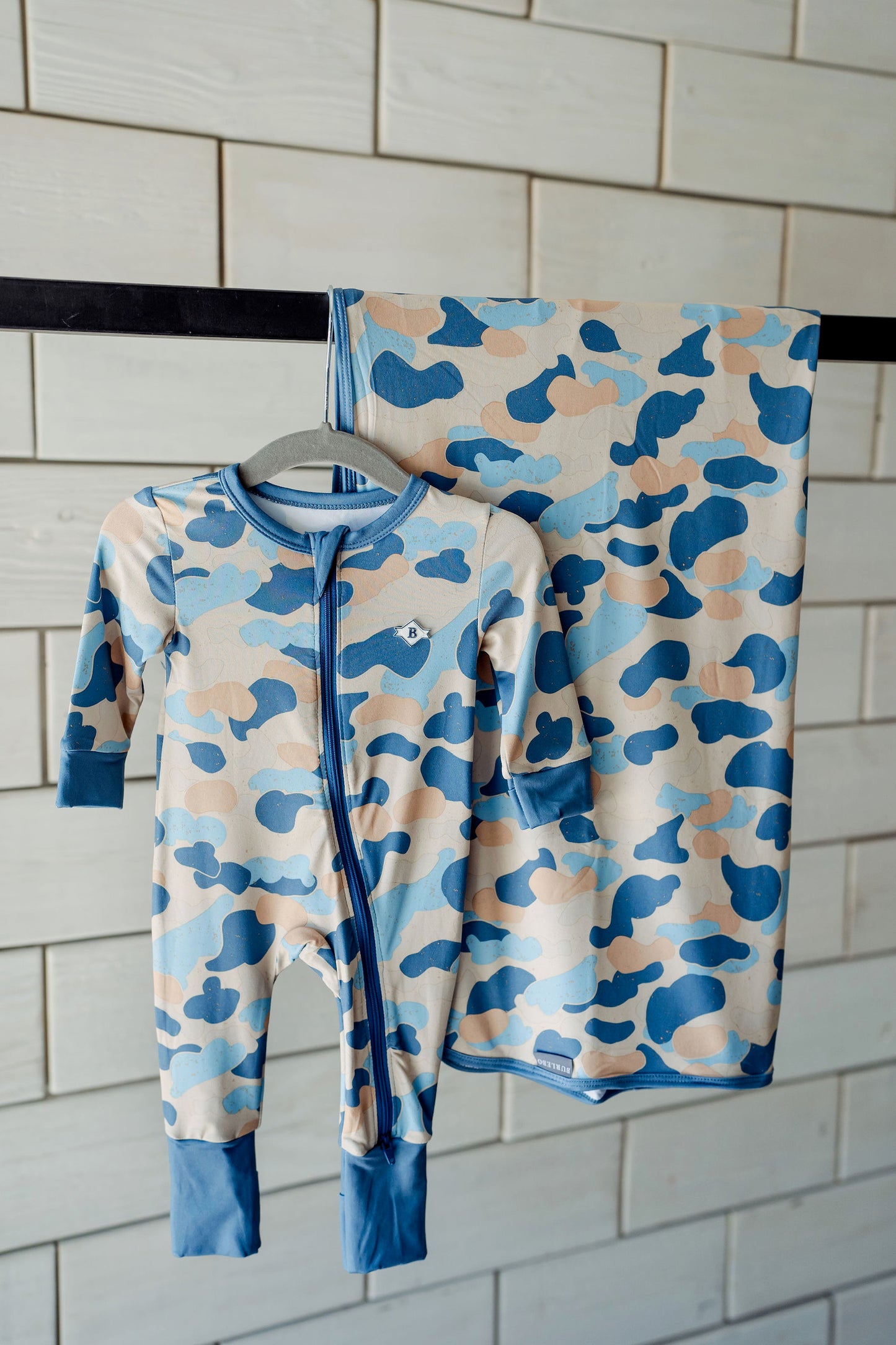 Baby Burlebo Rockport Camo Onesie