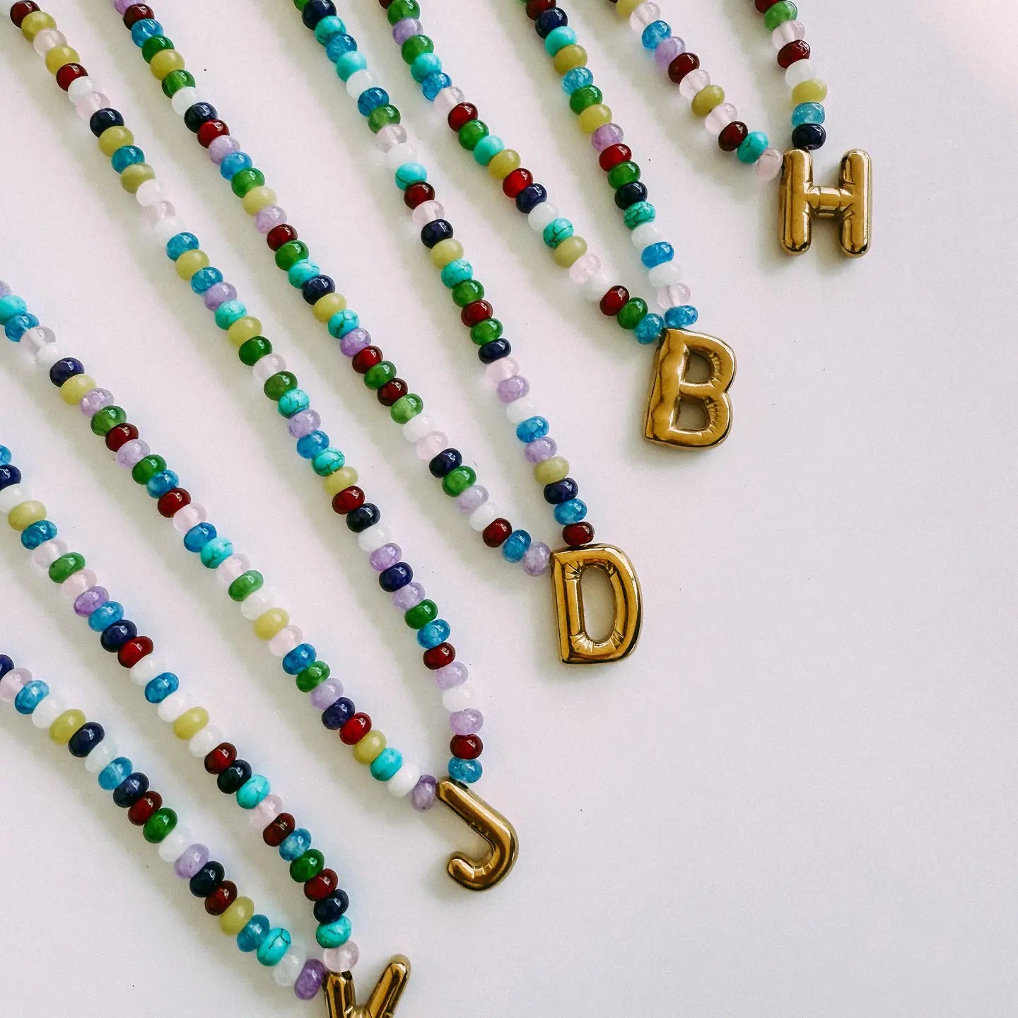 Beaded Initial Necklace *PRE-ORDER*