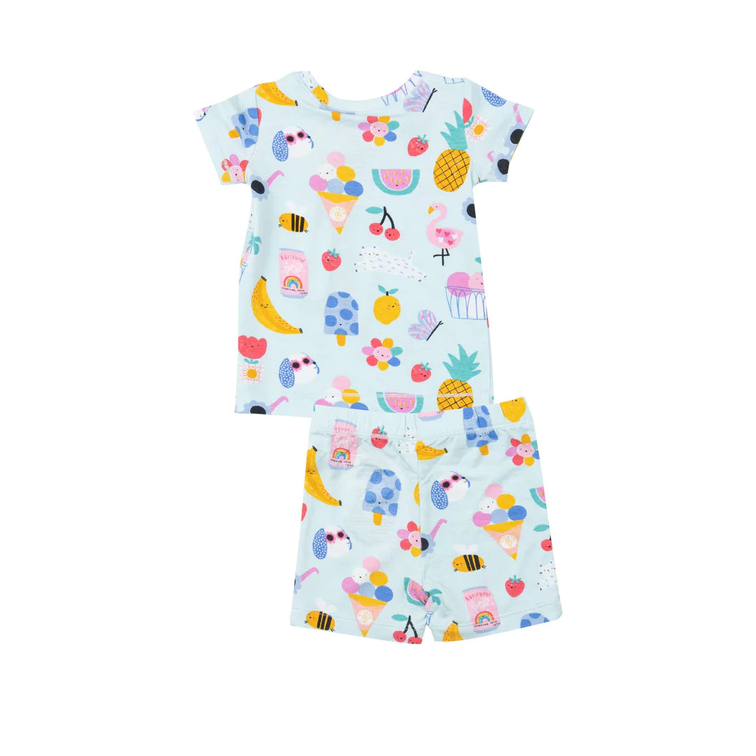 Angel Dear Ice Cream Giggles Short Loungewear Set