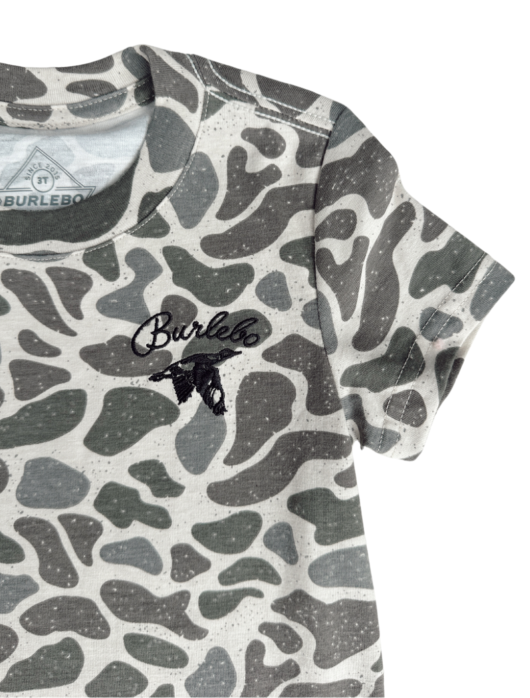 Boys Burlebo Classic Deer Camo Tee