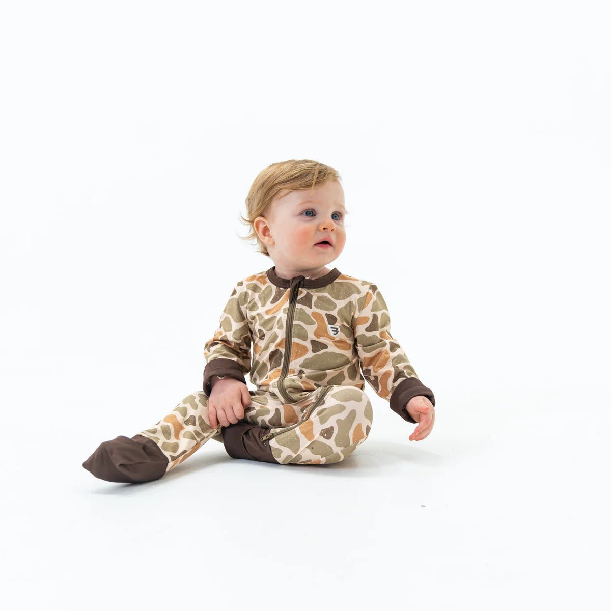 Baby Burlebo Venado Camo Onesie