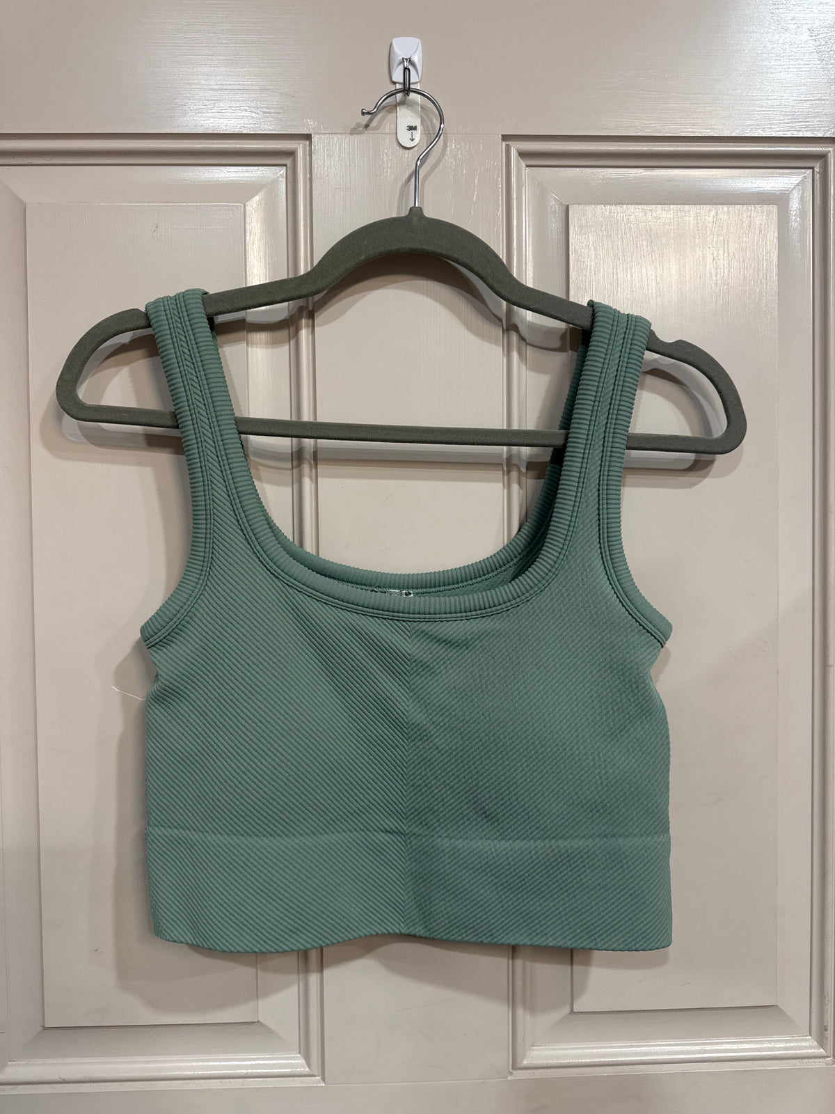 Cropped padded tank