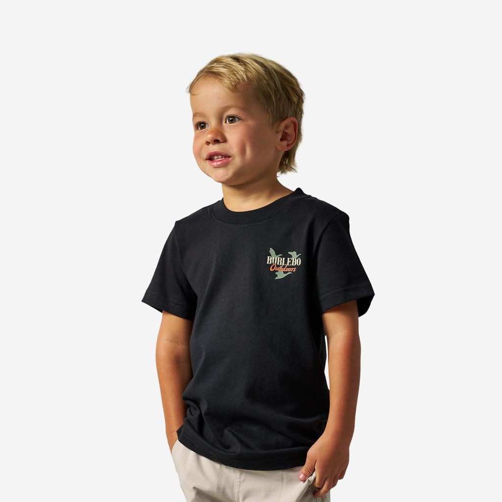 Boys Burlebo Field Companion Tee - Black