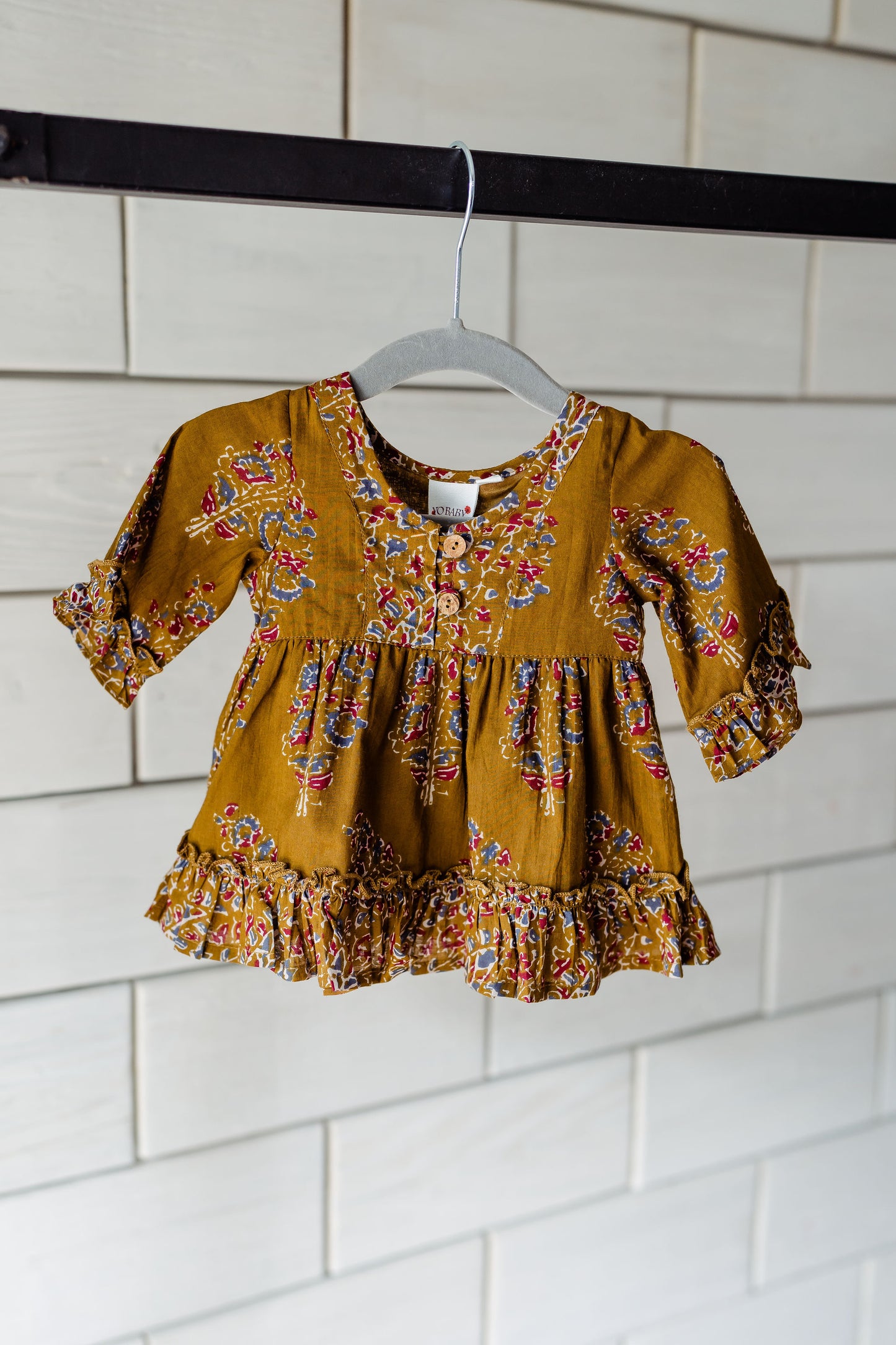 Feels Like Fall Baby Dress + Bloomers