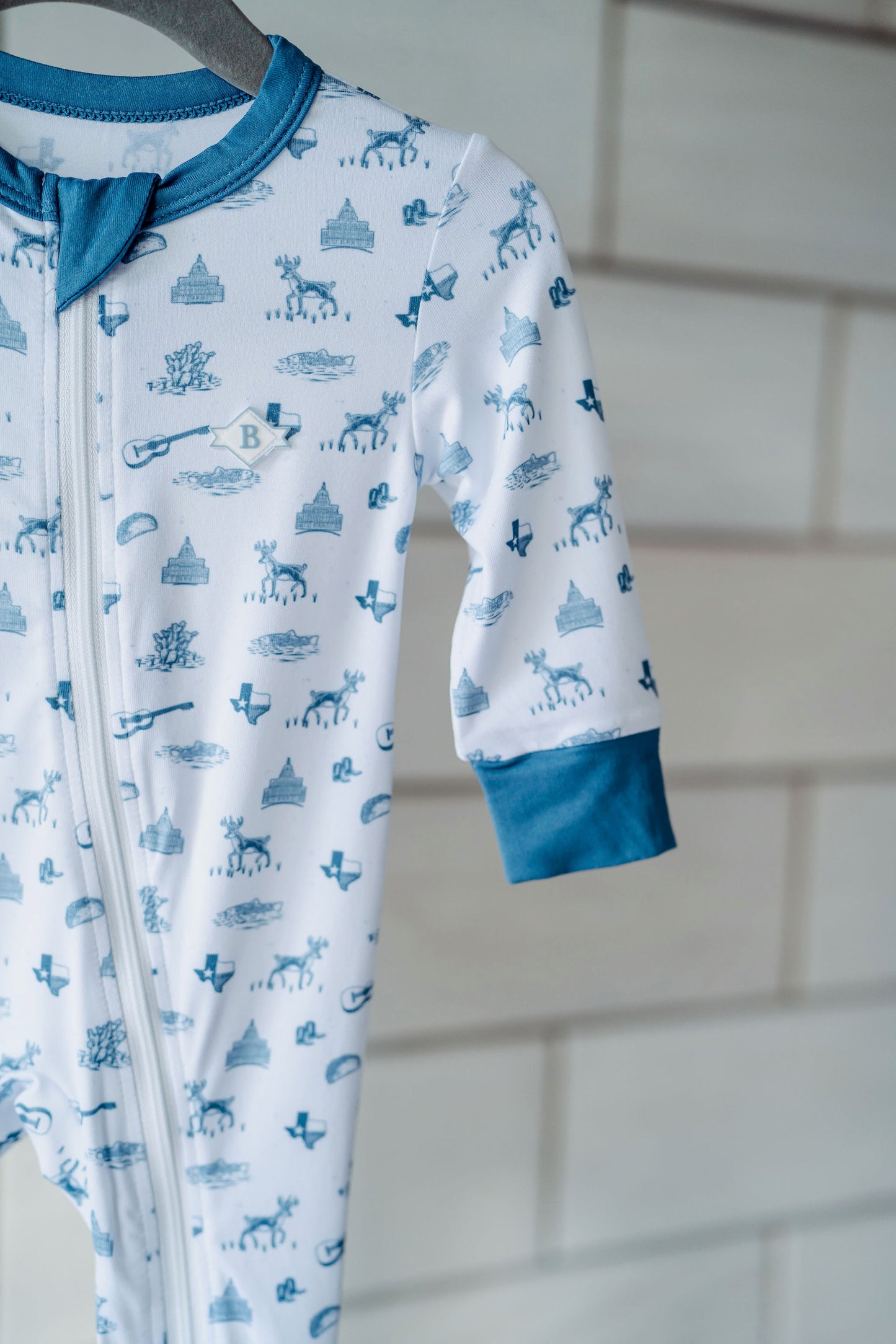 Baby Burlebo Lone Star State Onesie