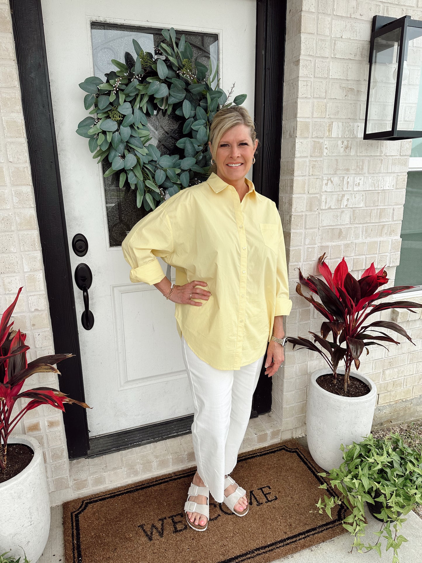 Sunday Oversized Button Up