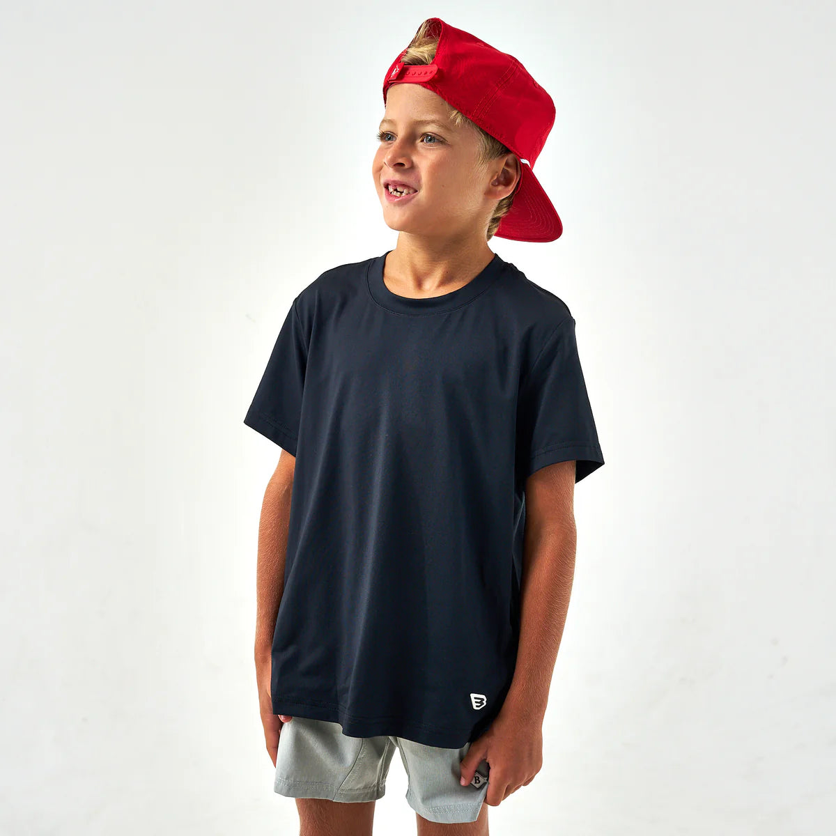 Boys Burlebo Go To Tee - Black