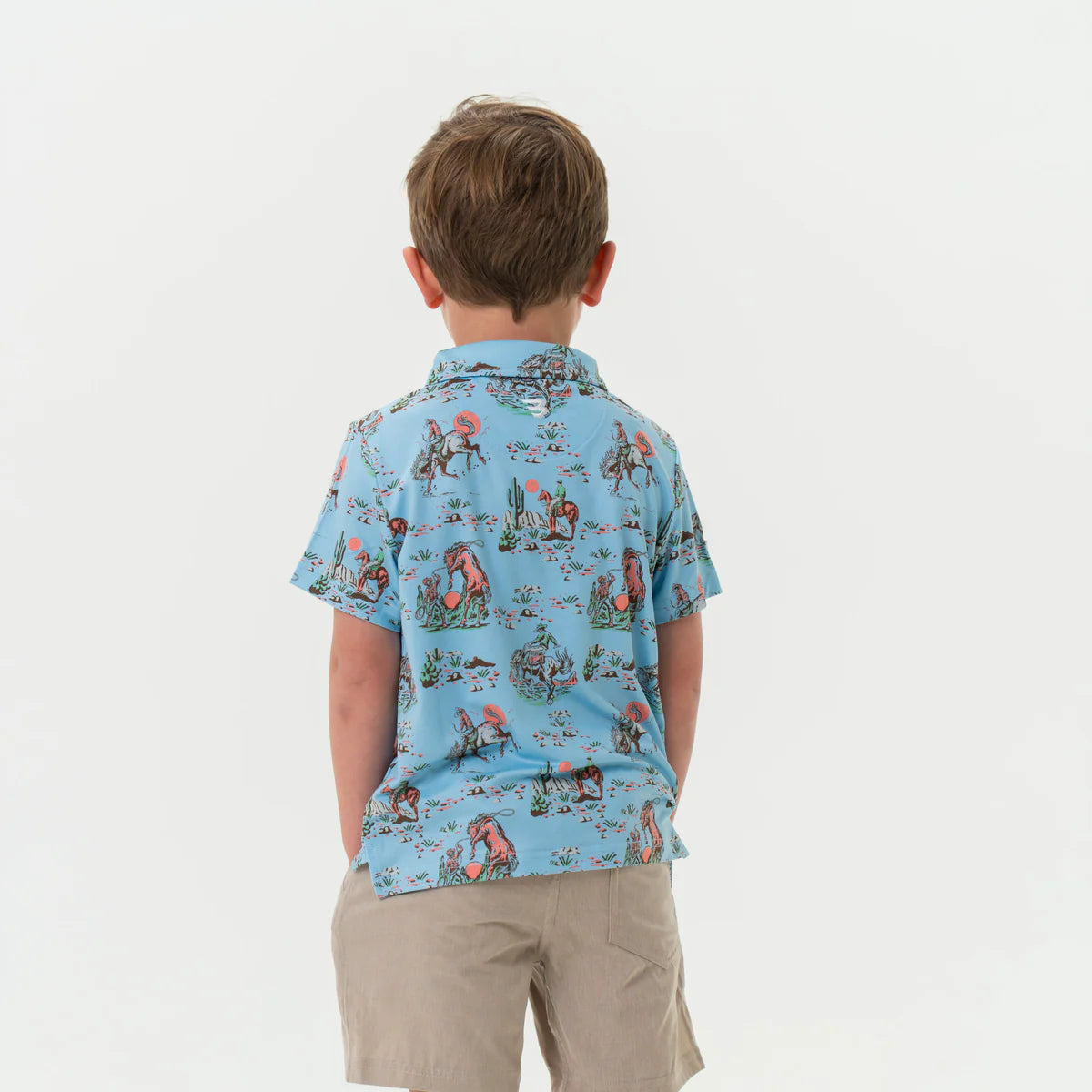 Boys Burlebo Cowboy Up Polo