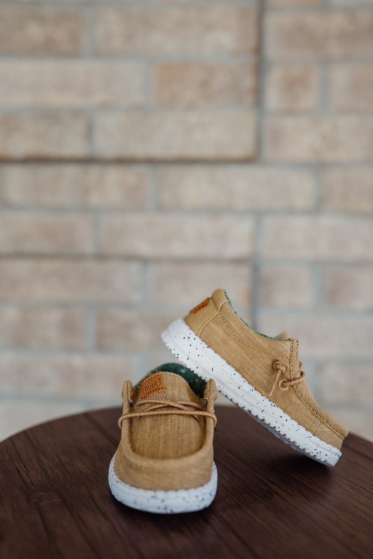 Wally Toddler Washed Canvas - Walnut