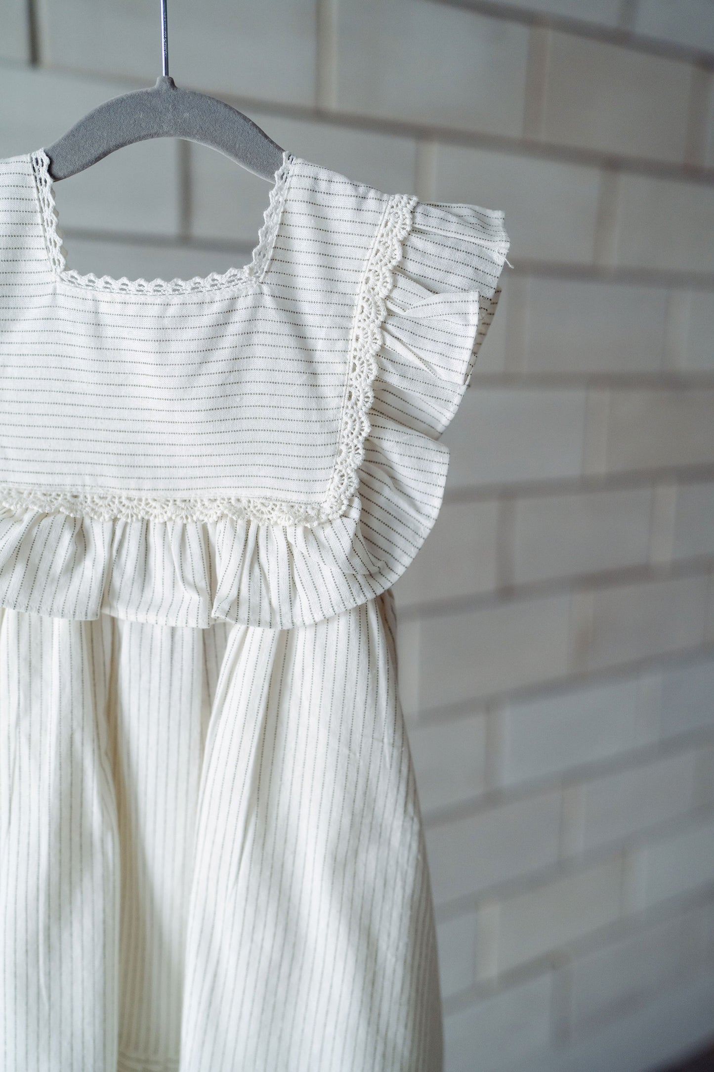 Simply Sweet Lace Trim Dress