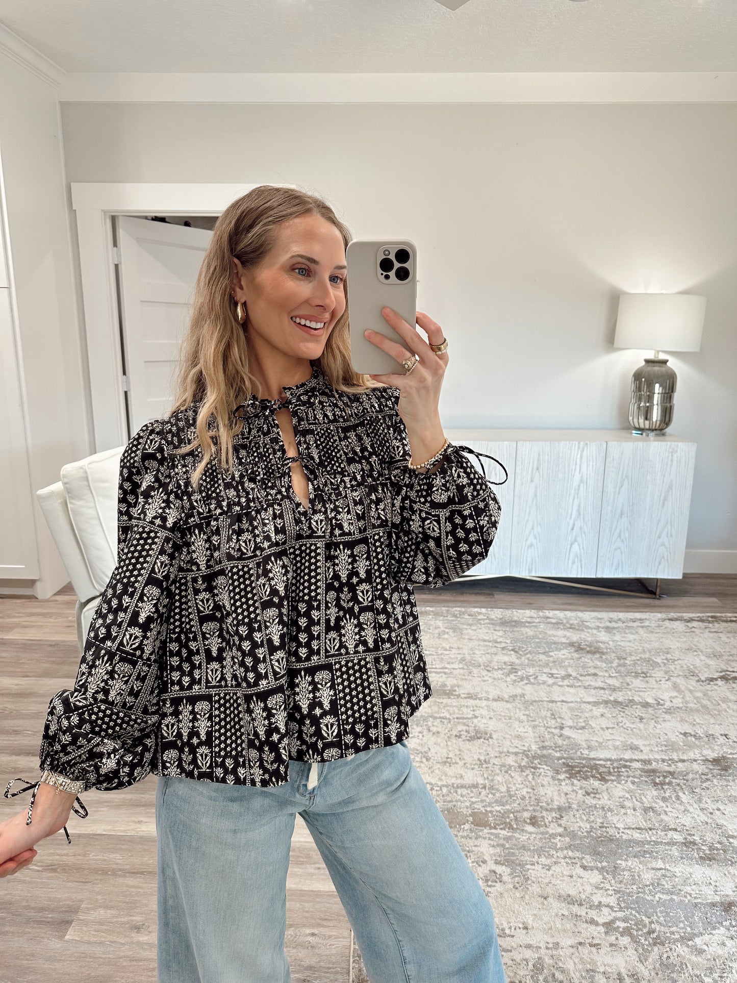 Aura Top W/ Ties