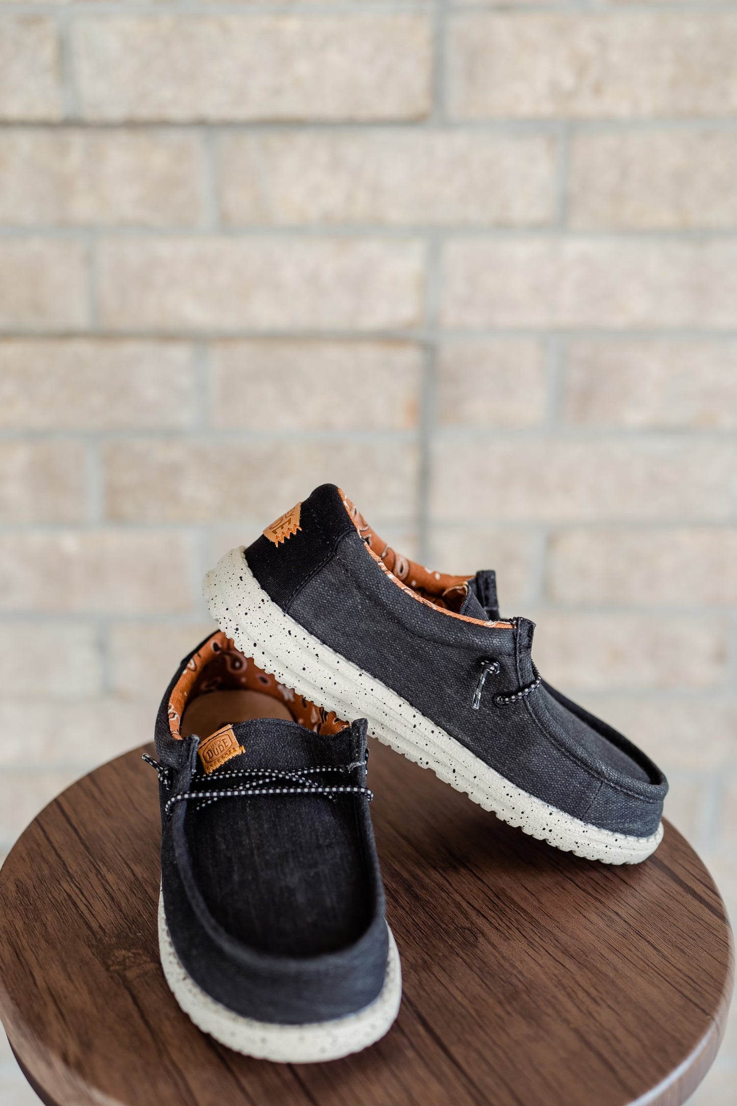 Wally Youth Washed Canvas - Black