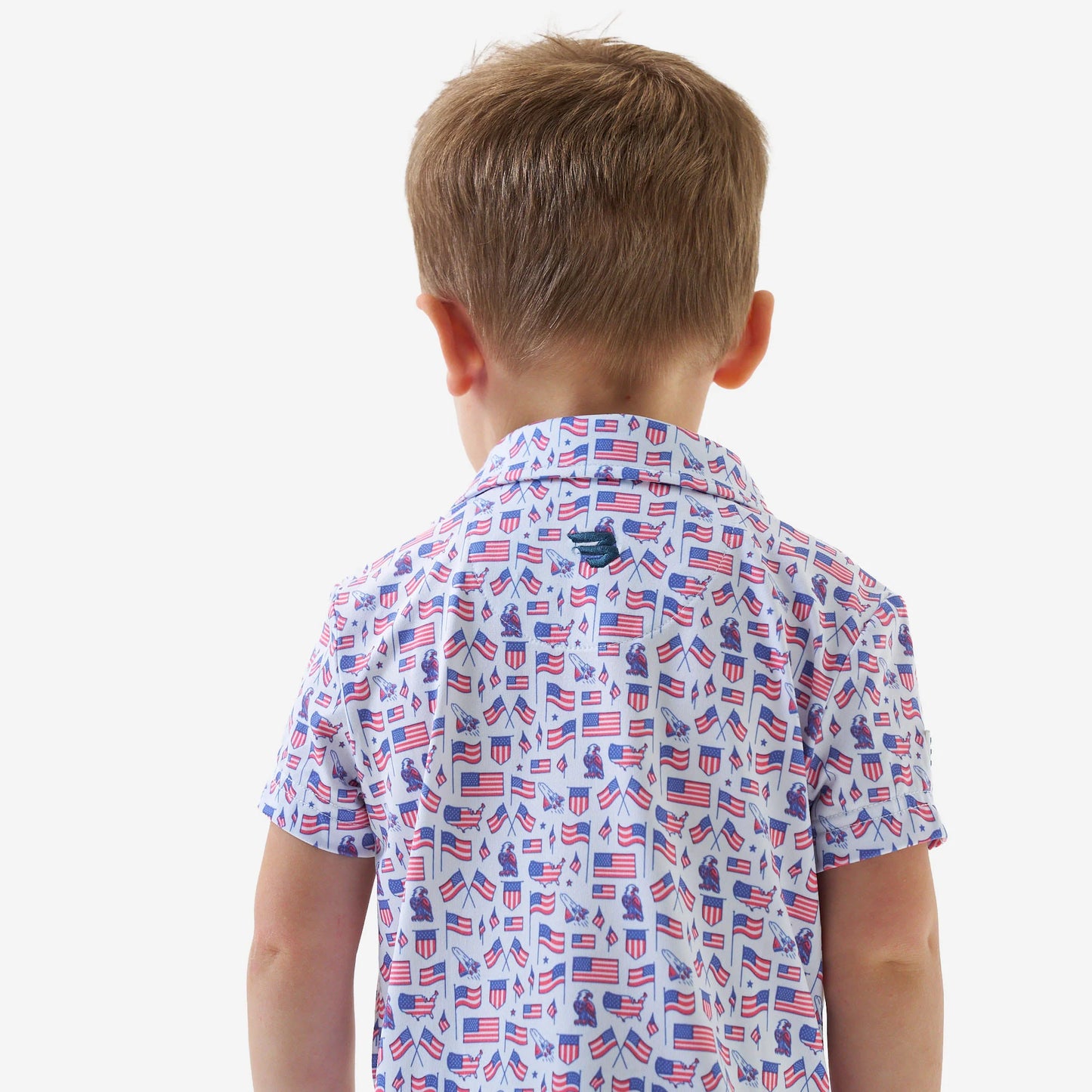 Boys Burlebo Old Glory Polo