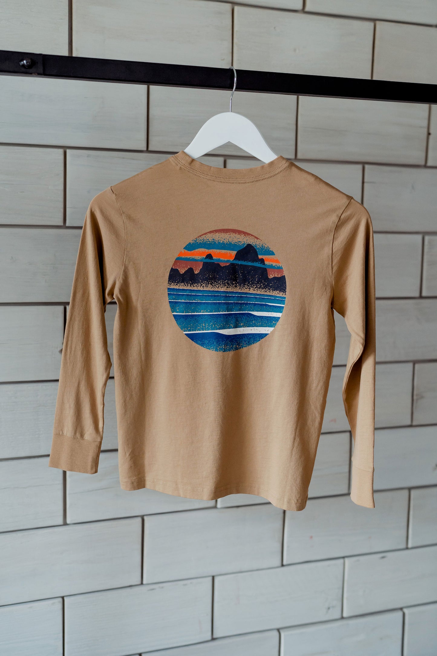 Kids Patagonia LS Skyline Stencil T-Shirt