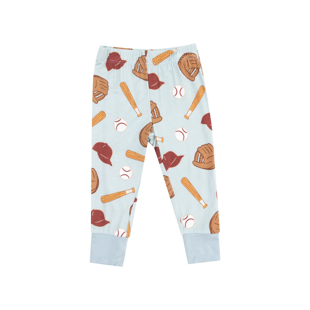 Angel Dear Baseball Short Sleeve Loungewear Set