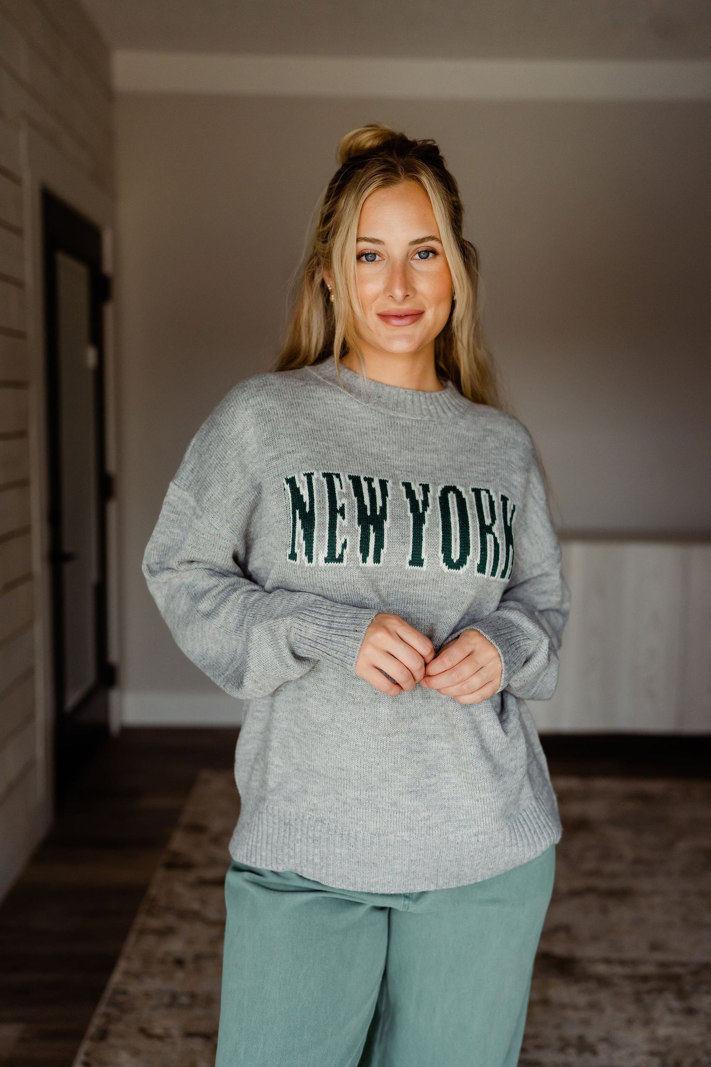 Oversized New York Knitted Sweater