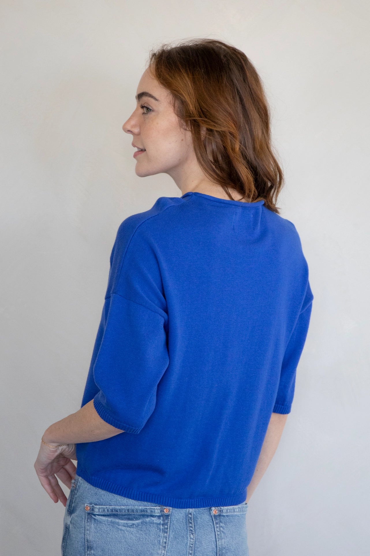 Logan Cardigan - Cobalt Blue