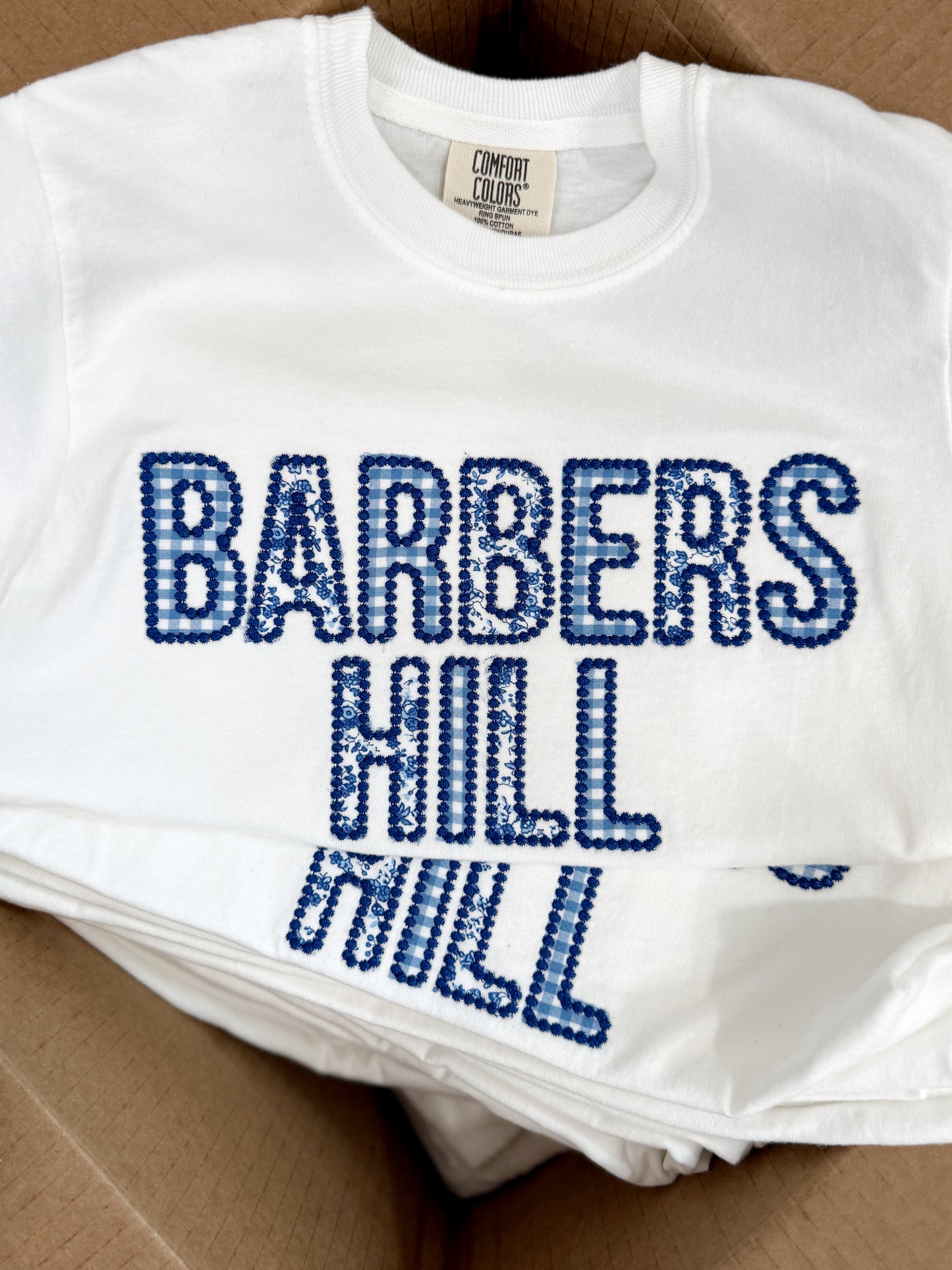 Adult Barbers Hill Applique Tee