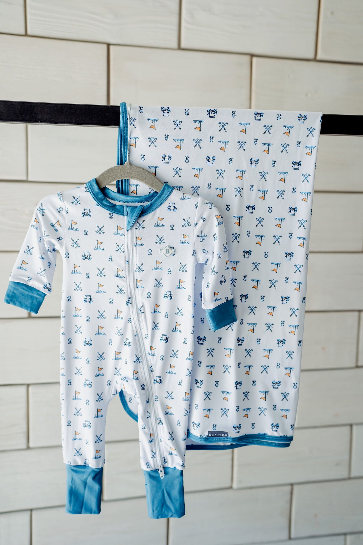 Baby Burlebo Hole in One Onesie