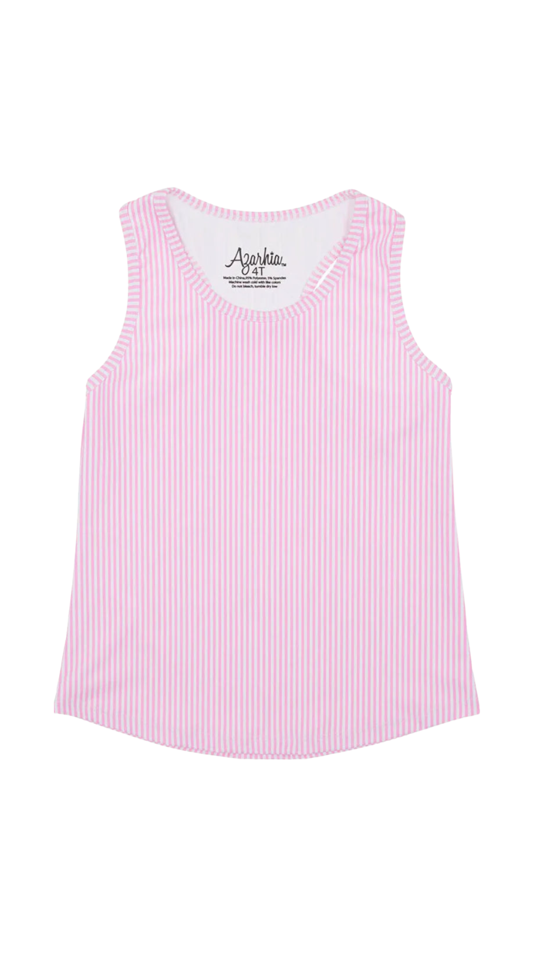 Pink Striped Tank