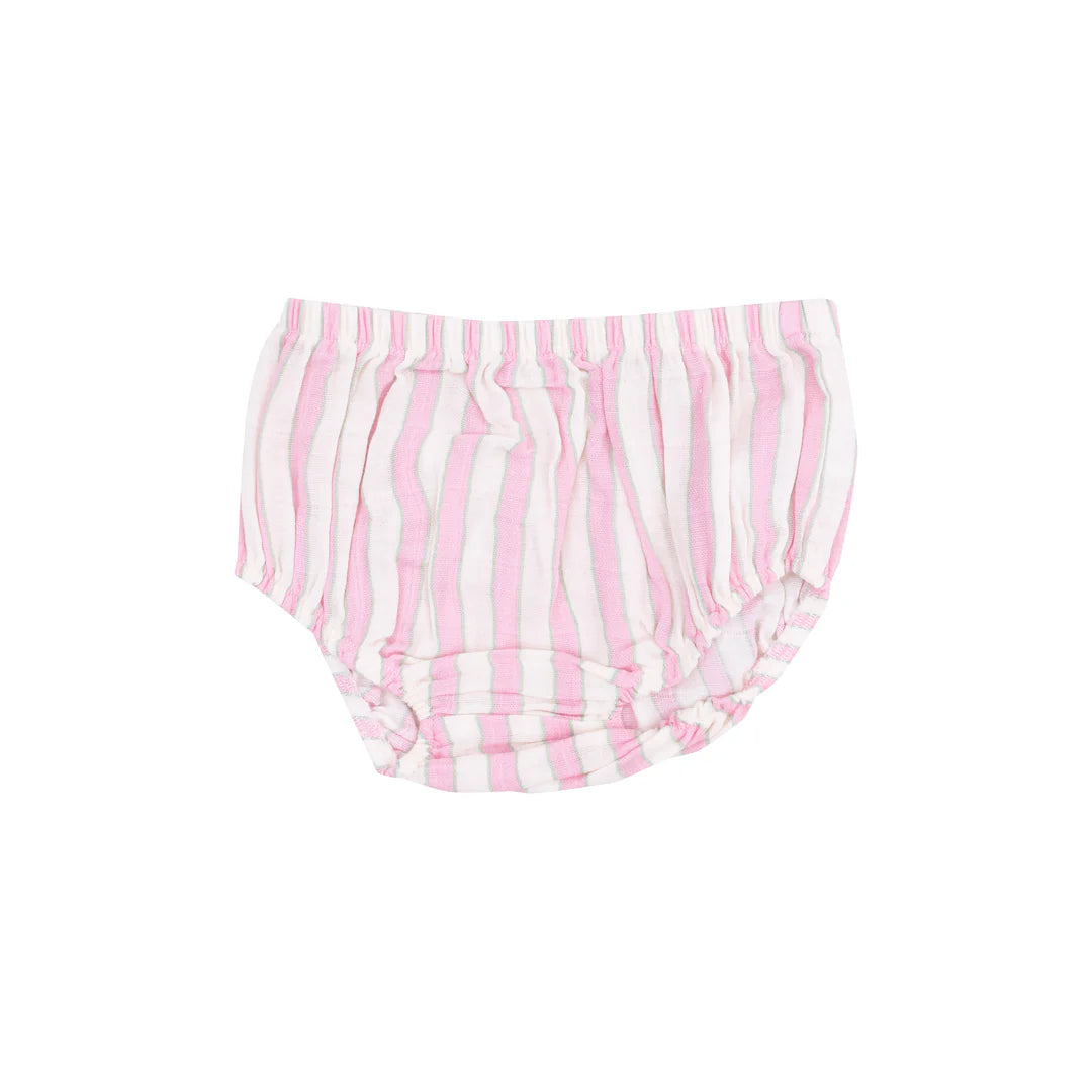 Angel Dear Candy Stripe Smocked Ruffle Sundress