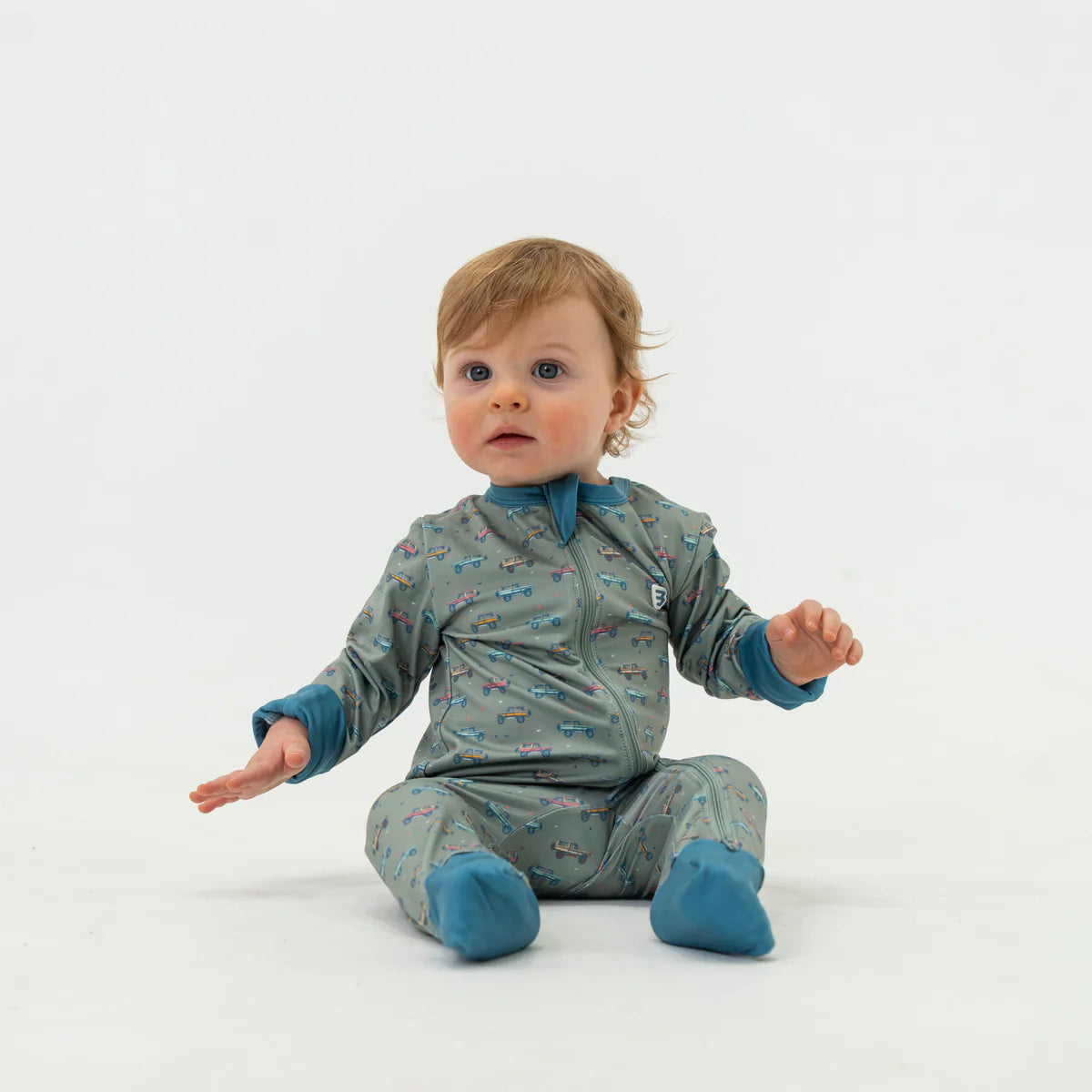 Baby Burlebo Vintage Cruiser Onesie
