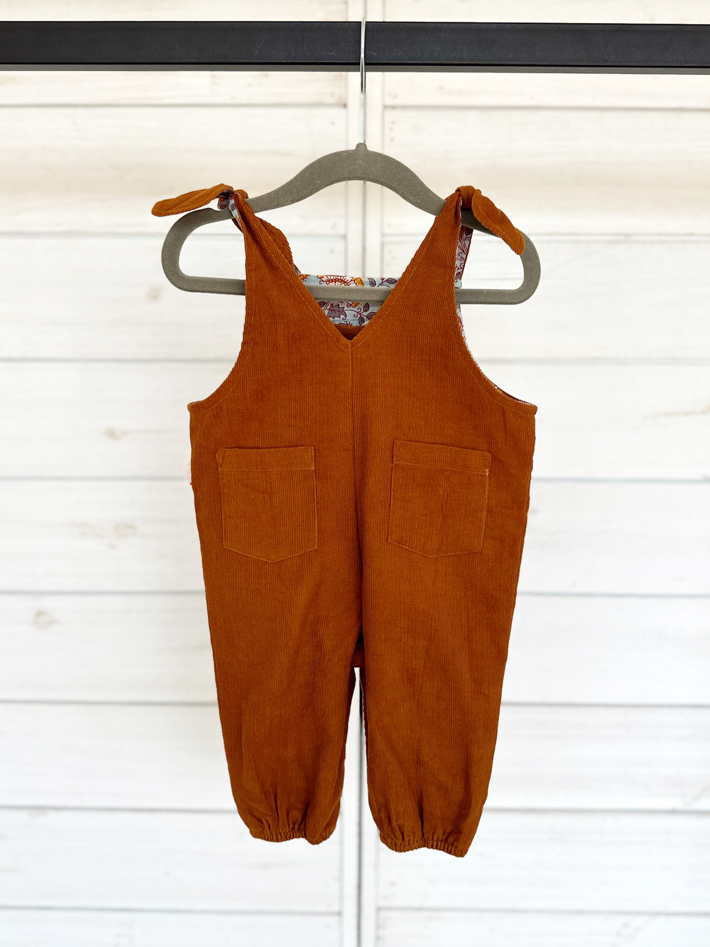 Camel Corduroy Coveralls