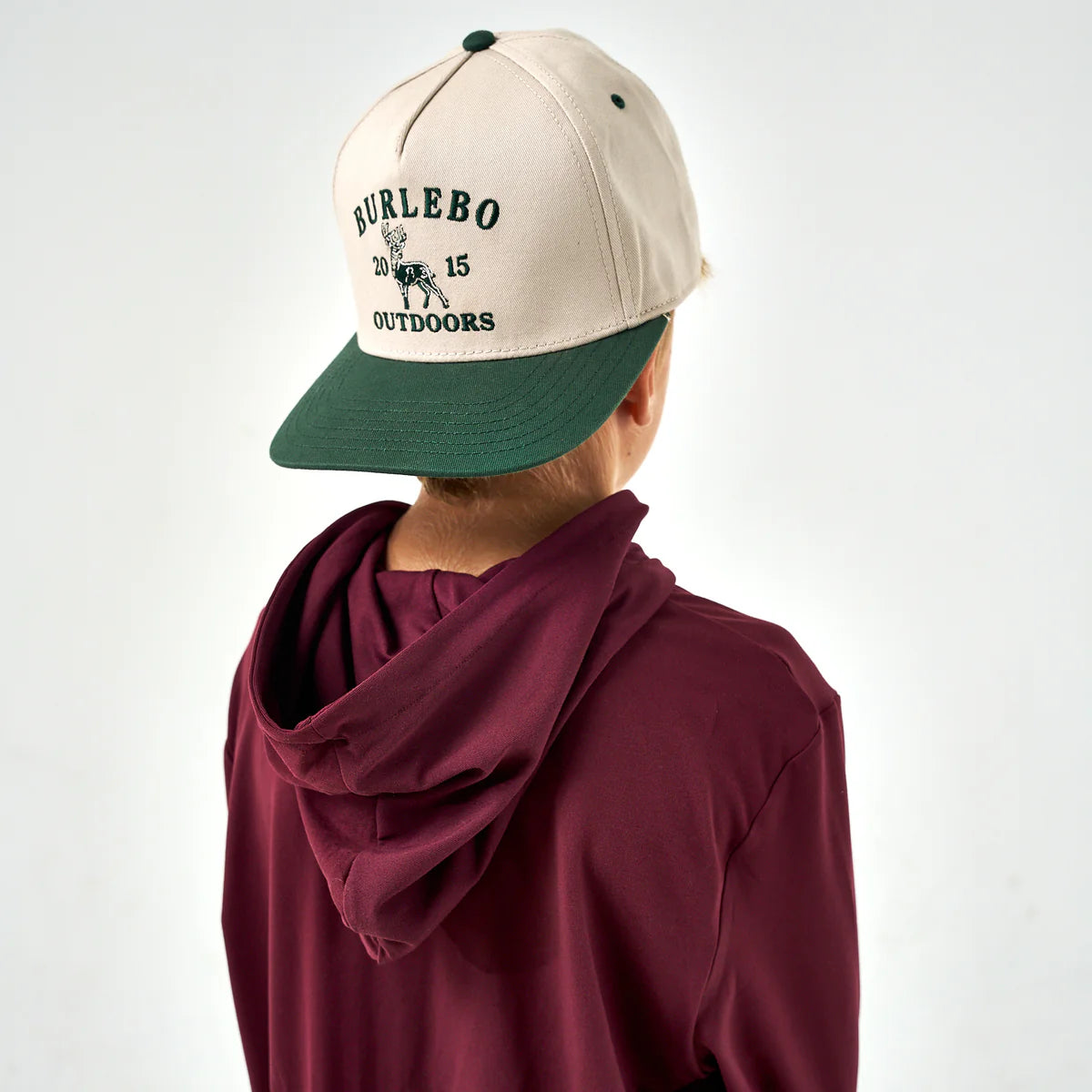 Boys Burlebo Performance Hoodie - Maroon