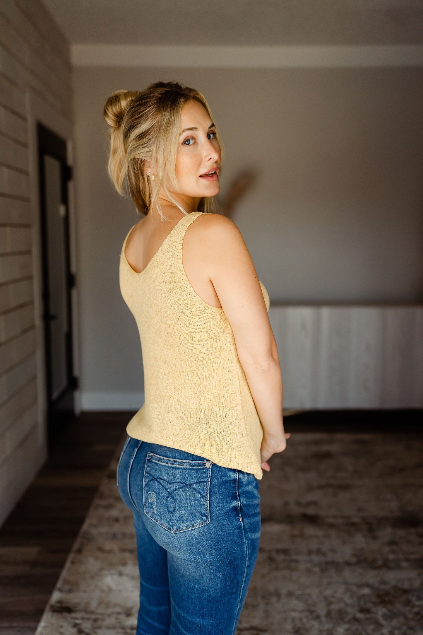 Butterscotch Knit Tank