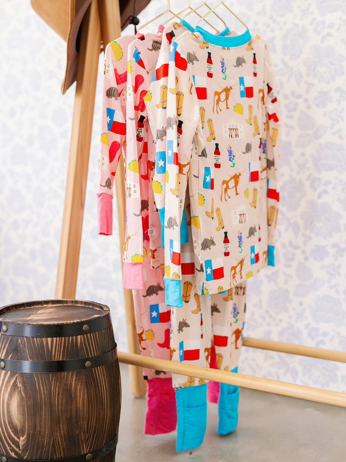 Poppy Kids Co Texas Forever PJ Set