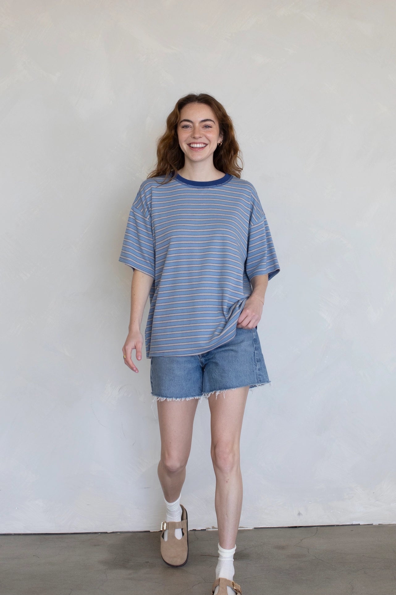 Cassie Striped Tee