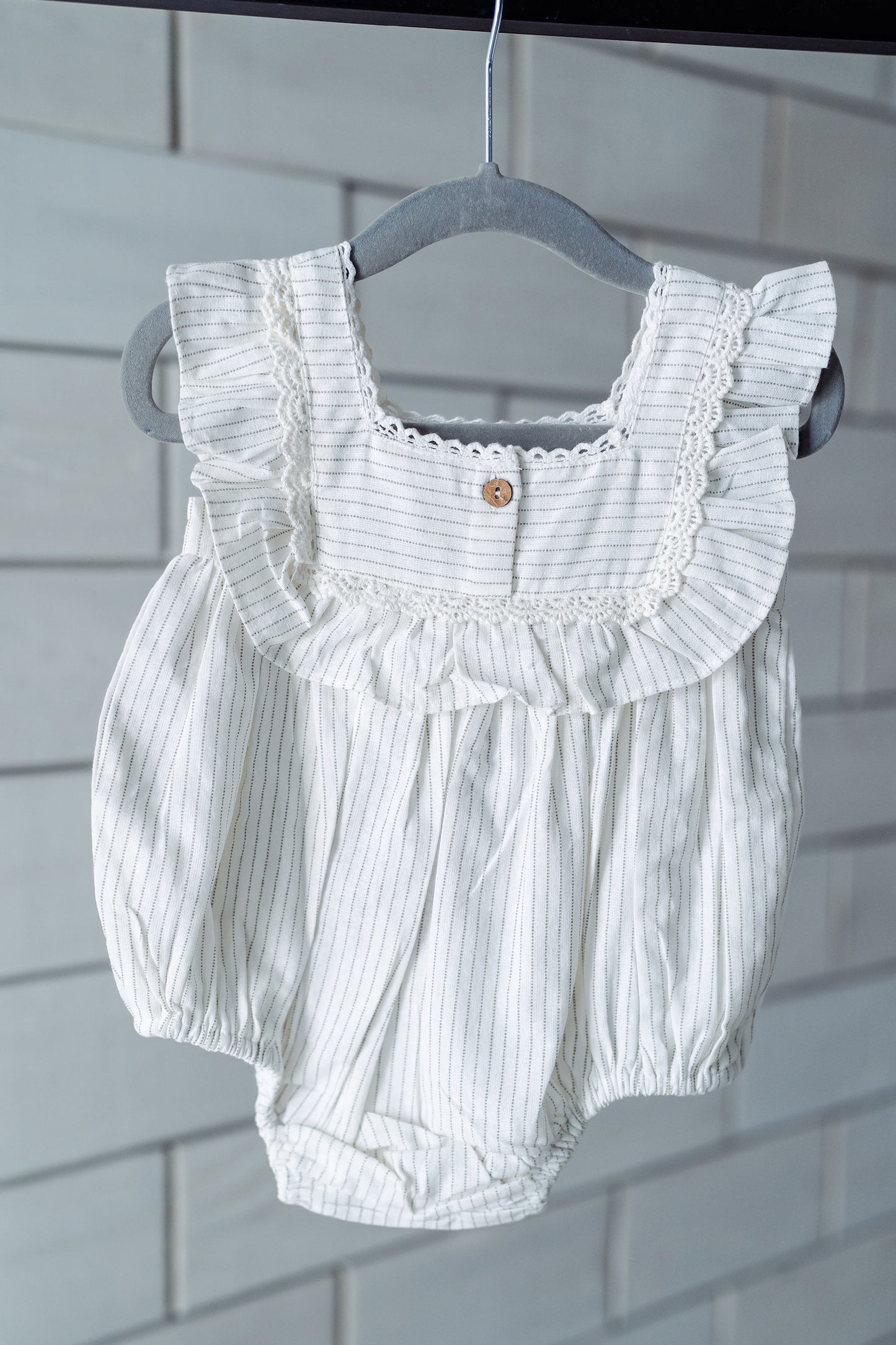 Simply Sweet Lace Trim Baby Bubble