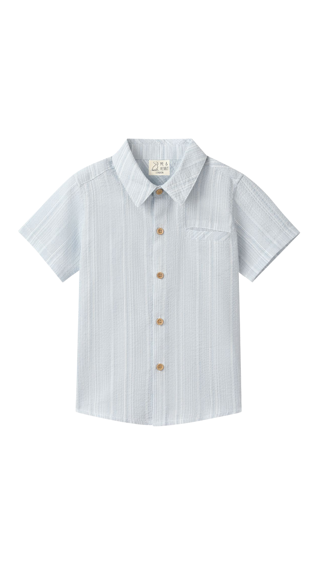 Newport Woven Shirt | Chambray Textured