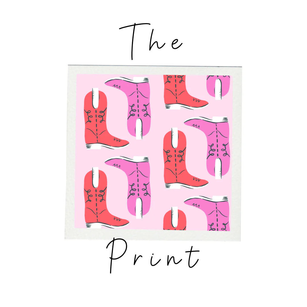 Poppy Kids Co. Pink Boots Premium PJ Set