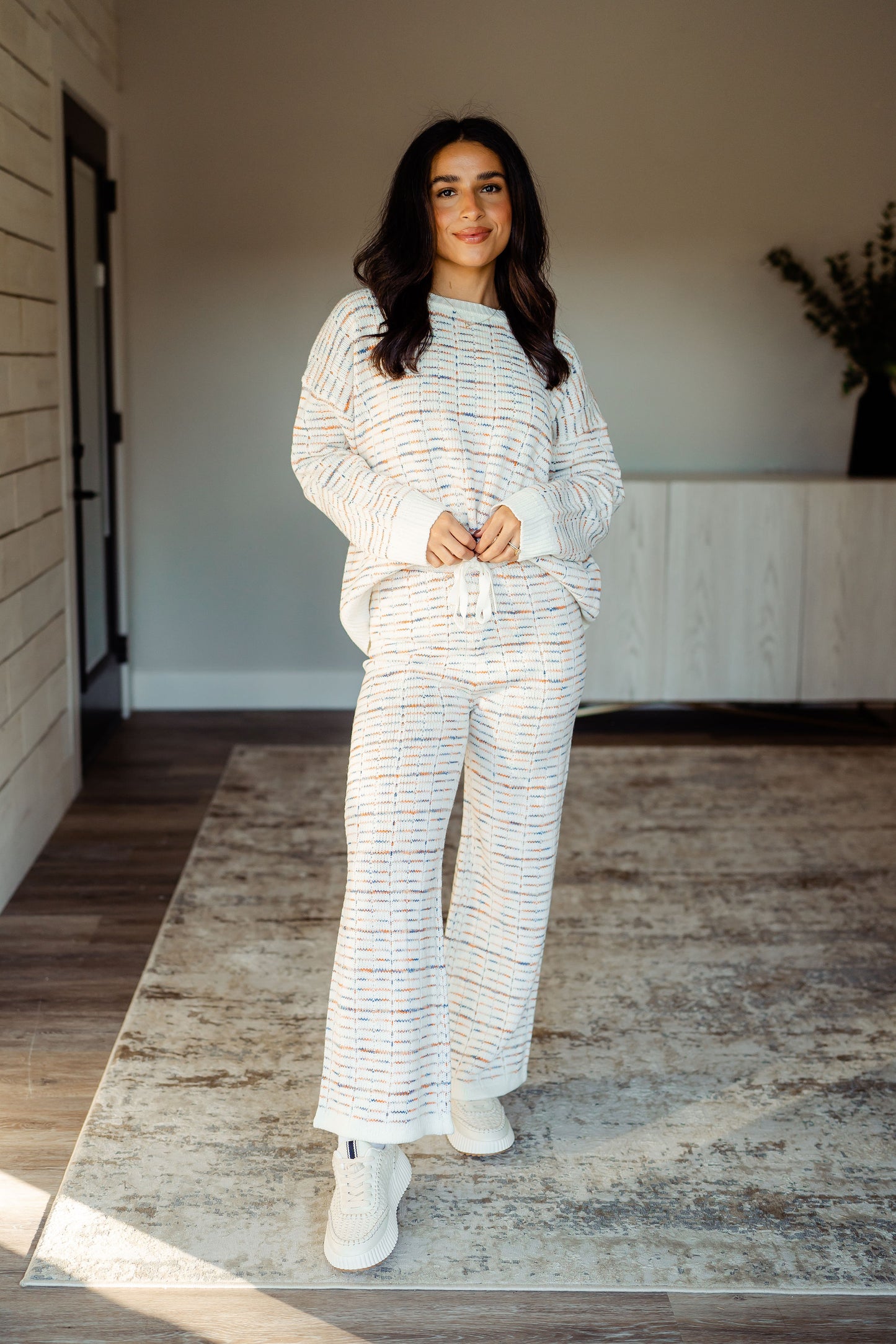 Fine Line Knit Set