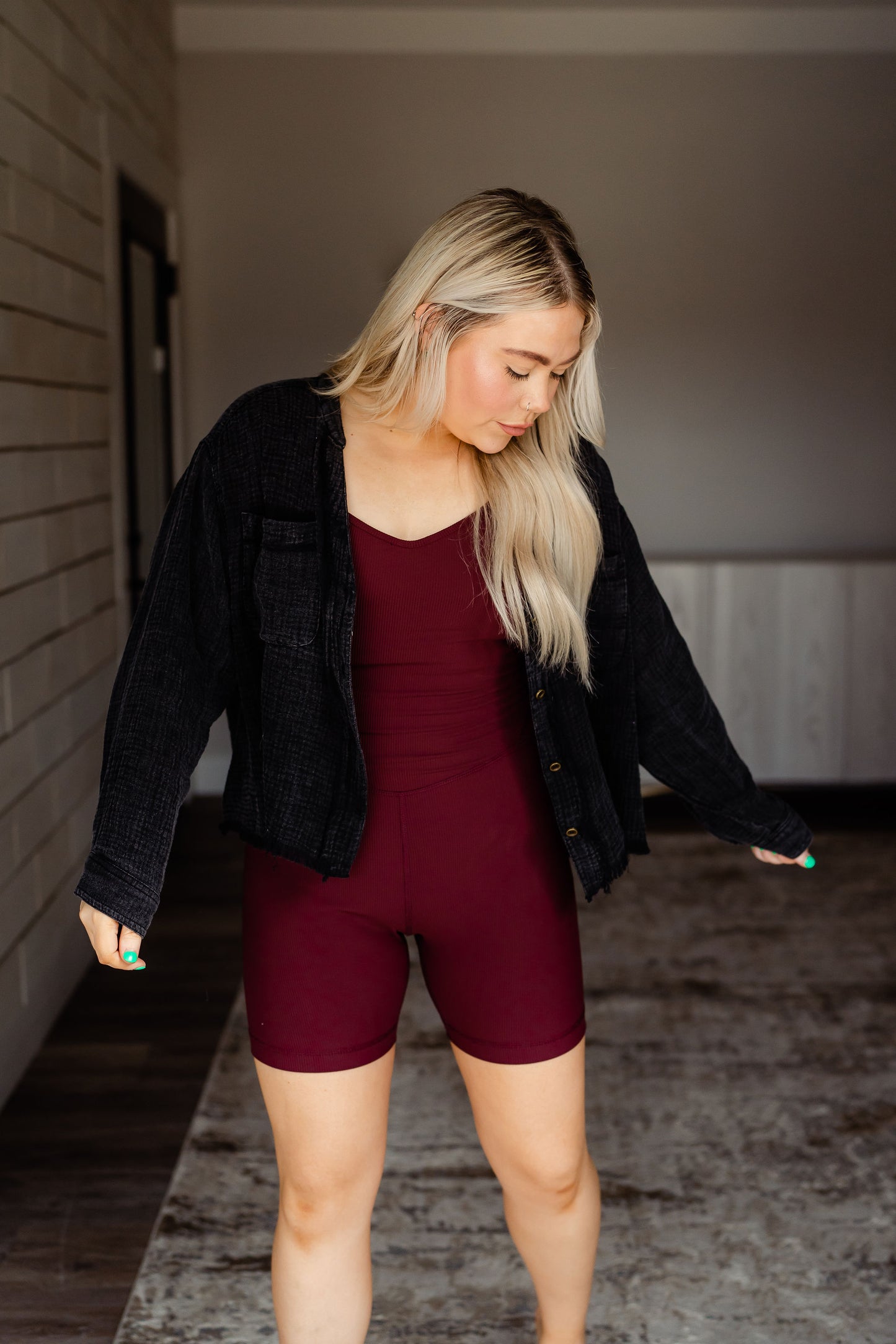 Presli Ribbed Romper