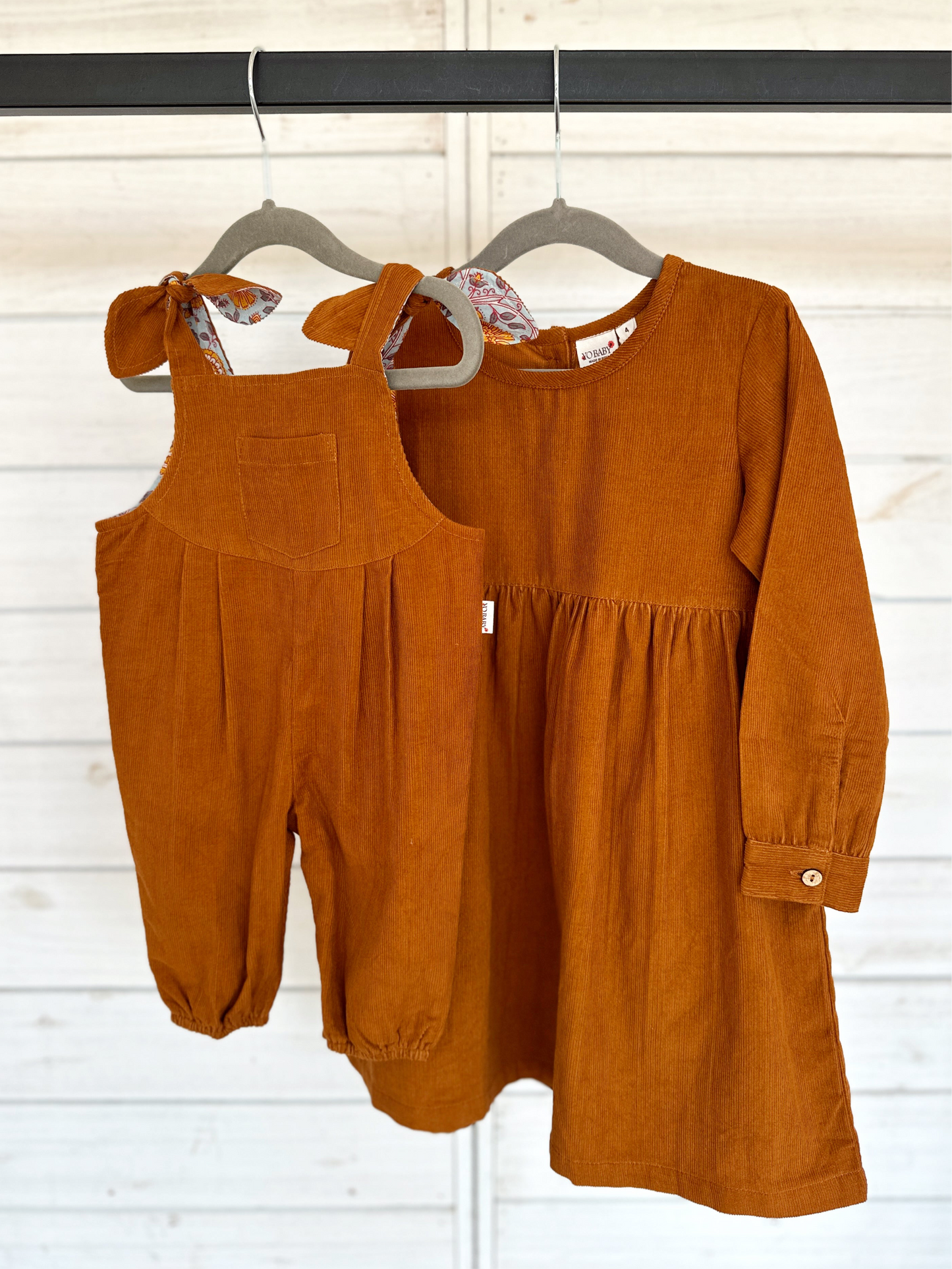 Camel Corduroy Coveralls
