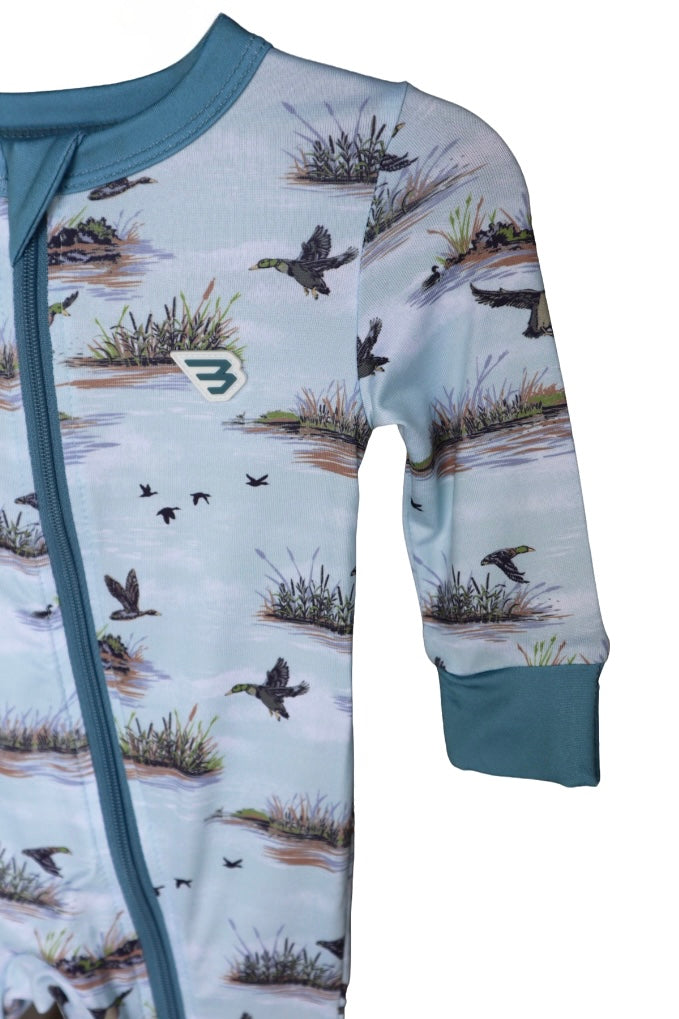 Baby Burlebo Duck Hunt Onesie