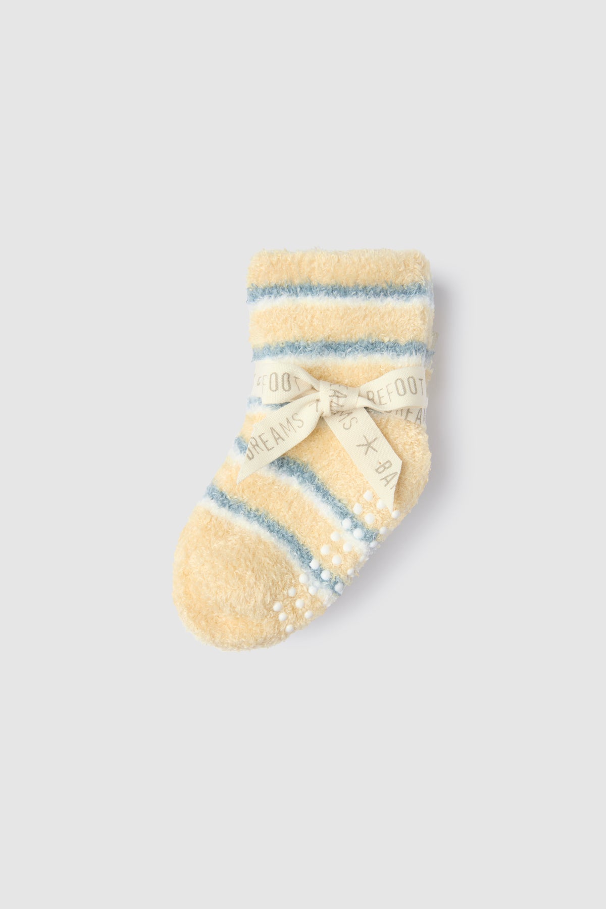 Barefoot Dreams CozyChic Lite Baby Stripe Sock Set | Canary Multi