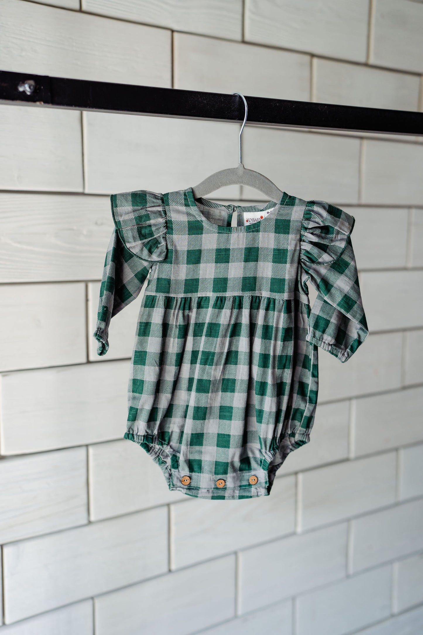 Grey+Green Baby Bubble