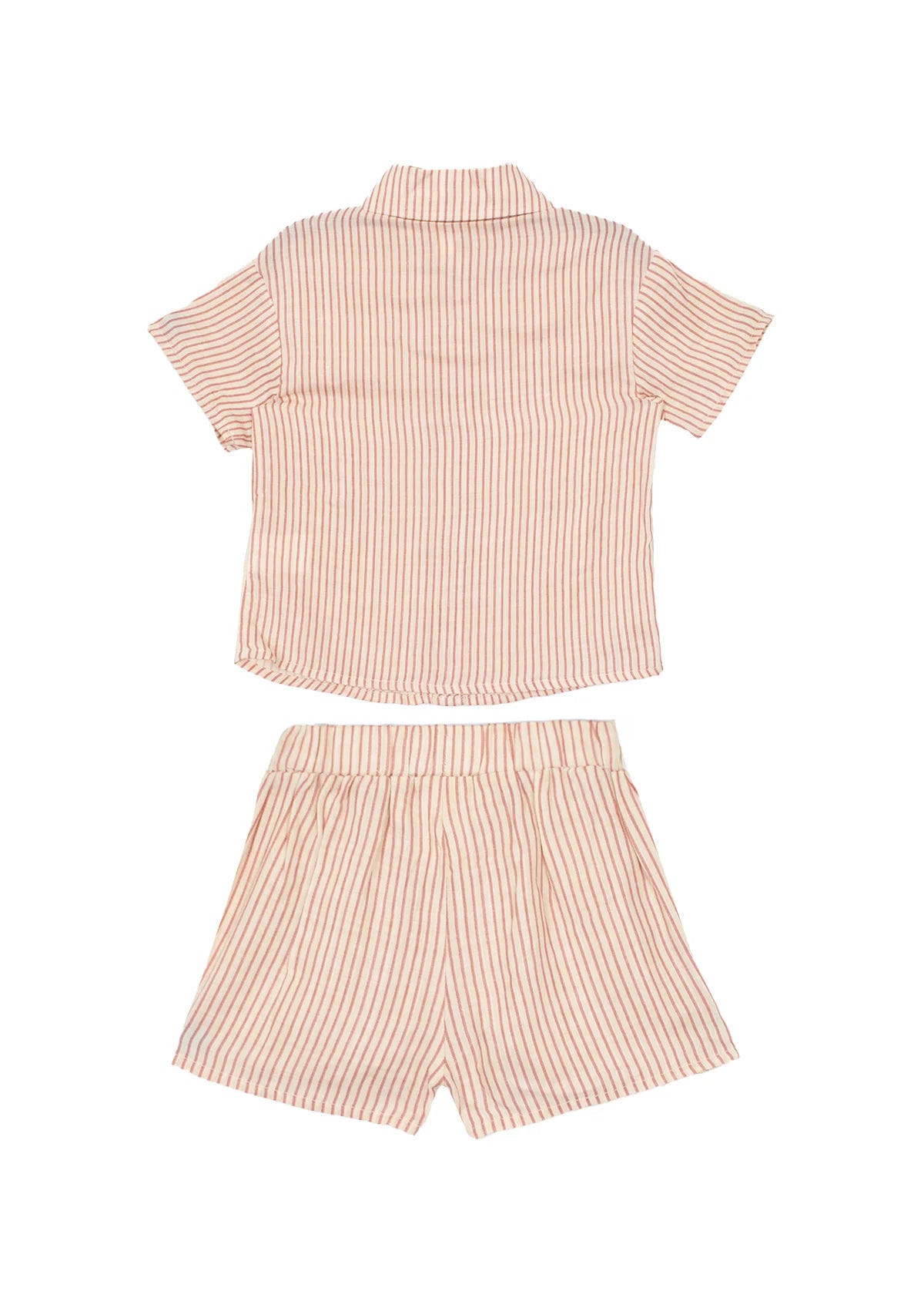 Cranberry Crush Two Piece Shorts Set