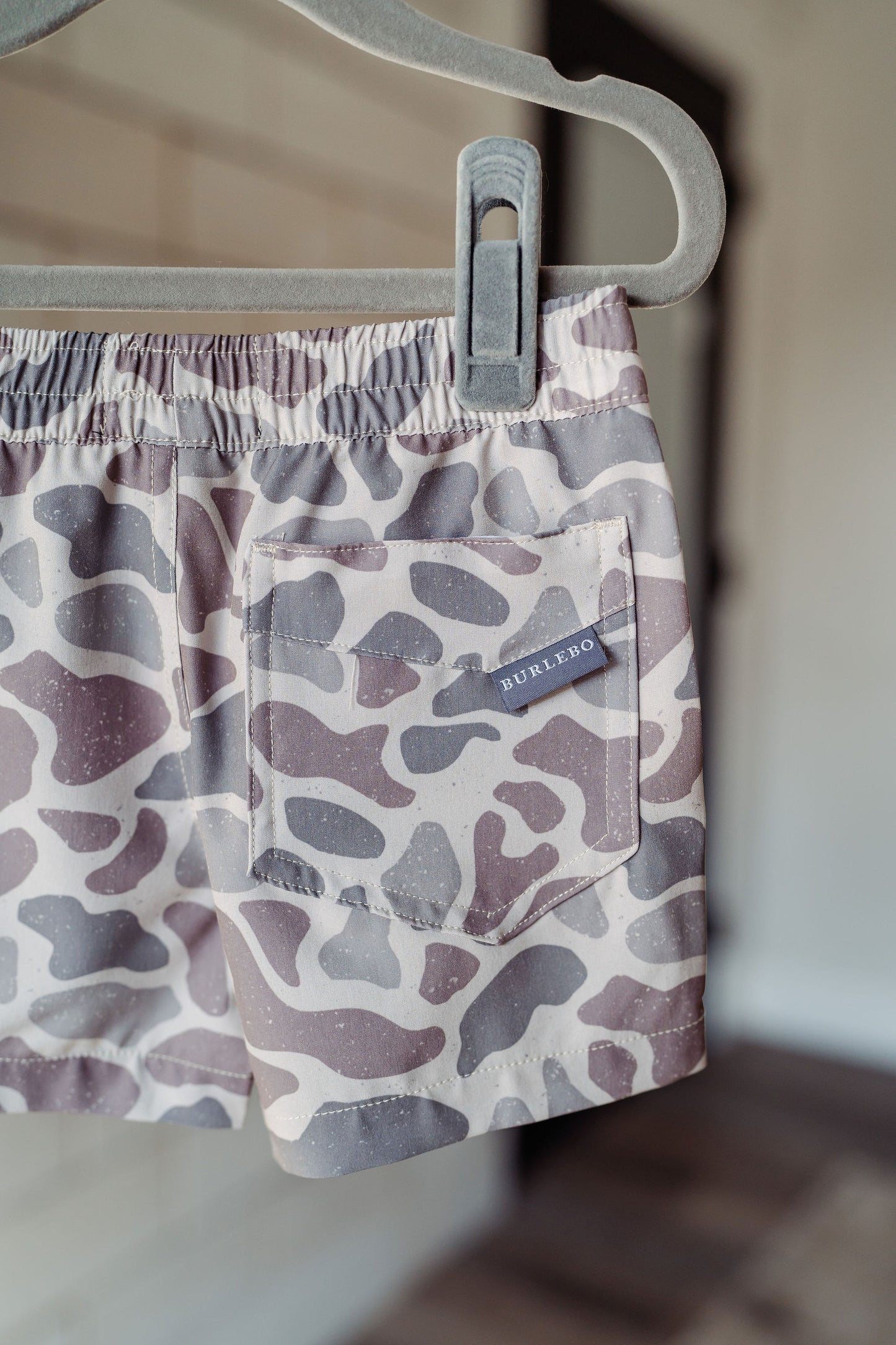 Toddler Burlebo Everyday Shorts - Deer Camo
