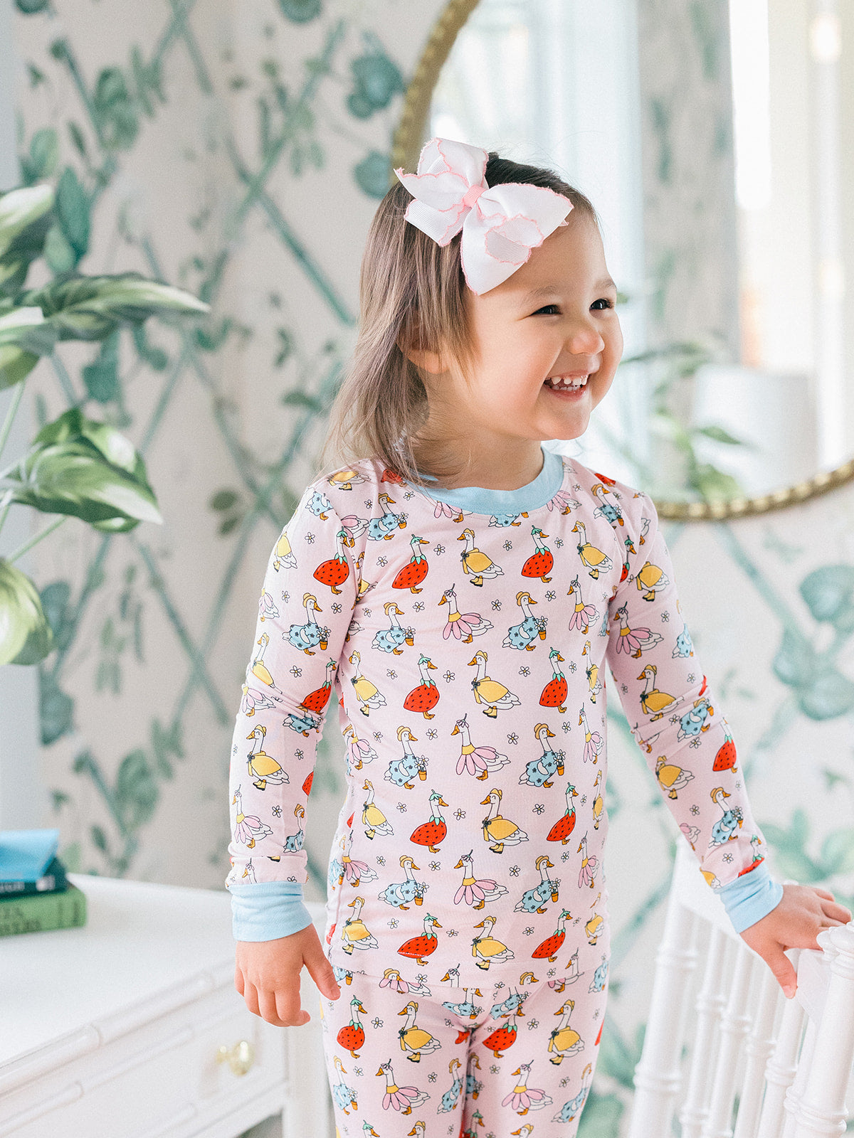 Poppy Kids Co Silly Goose PJ Set