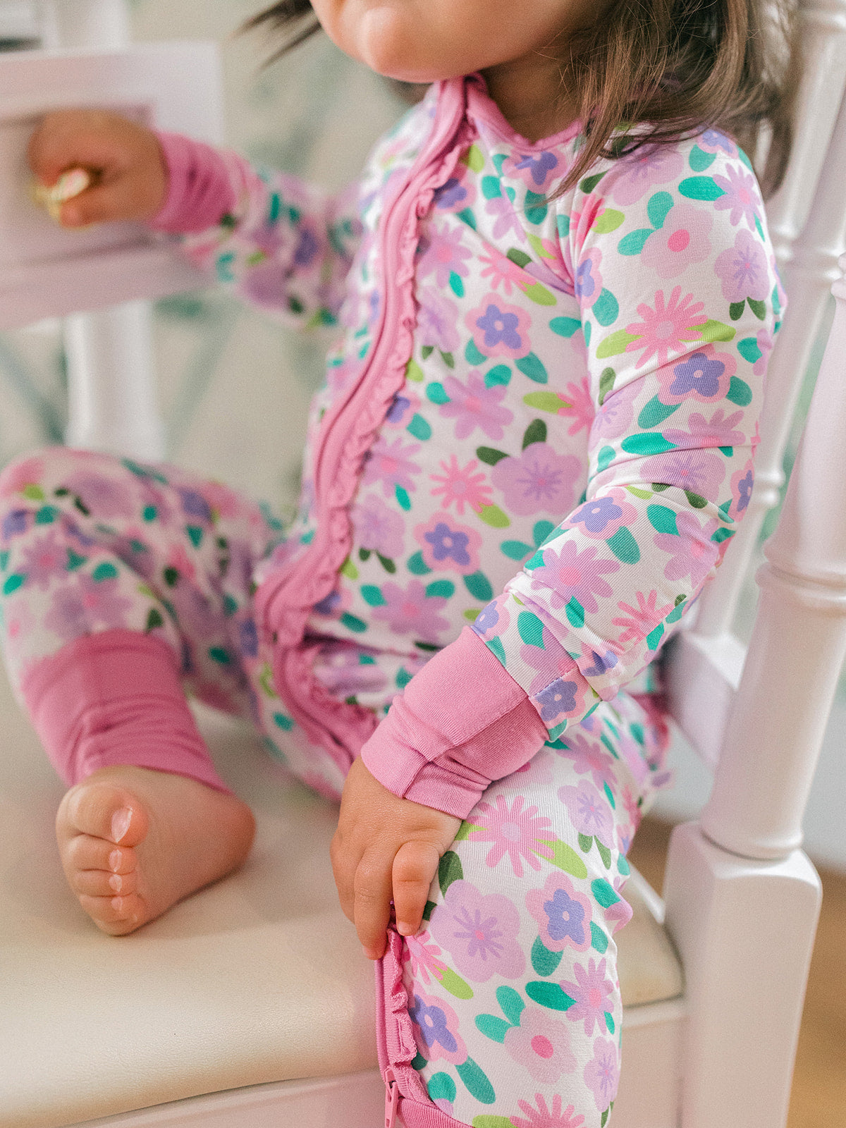 Poppy Kids Co Emmie Ruffle Romper