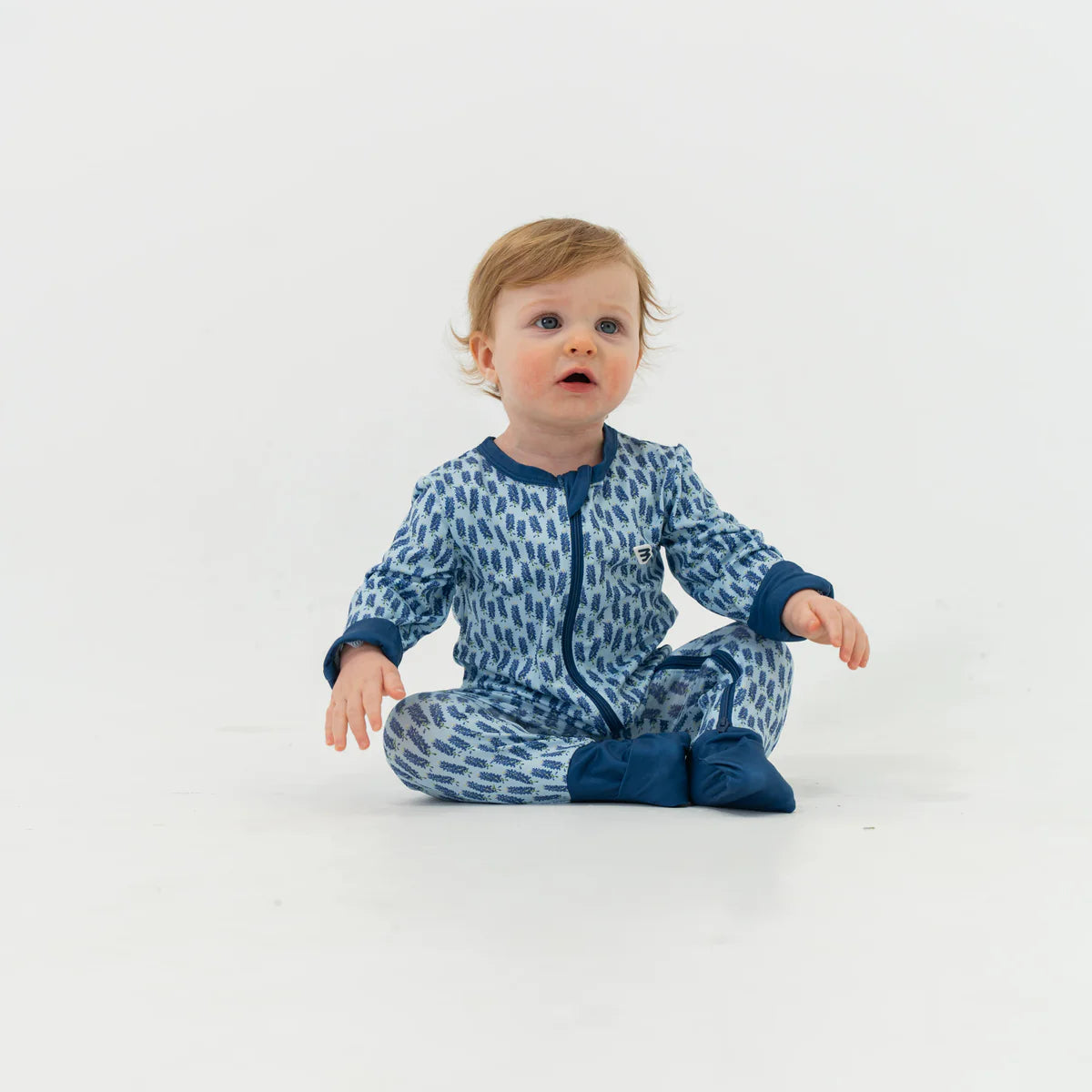 Baby Burlebo Bluebonnet Onesie