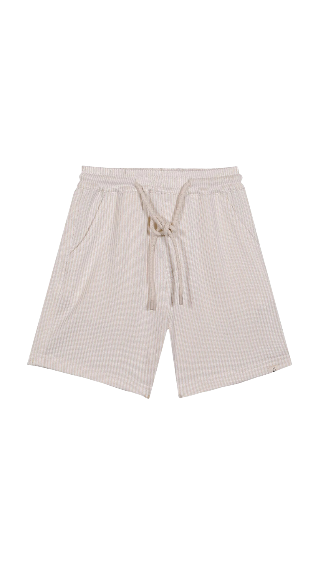 Splish Swim Short | Cream Seersucker