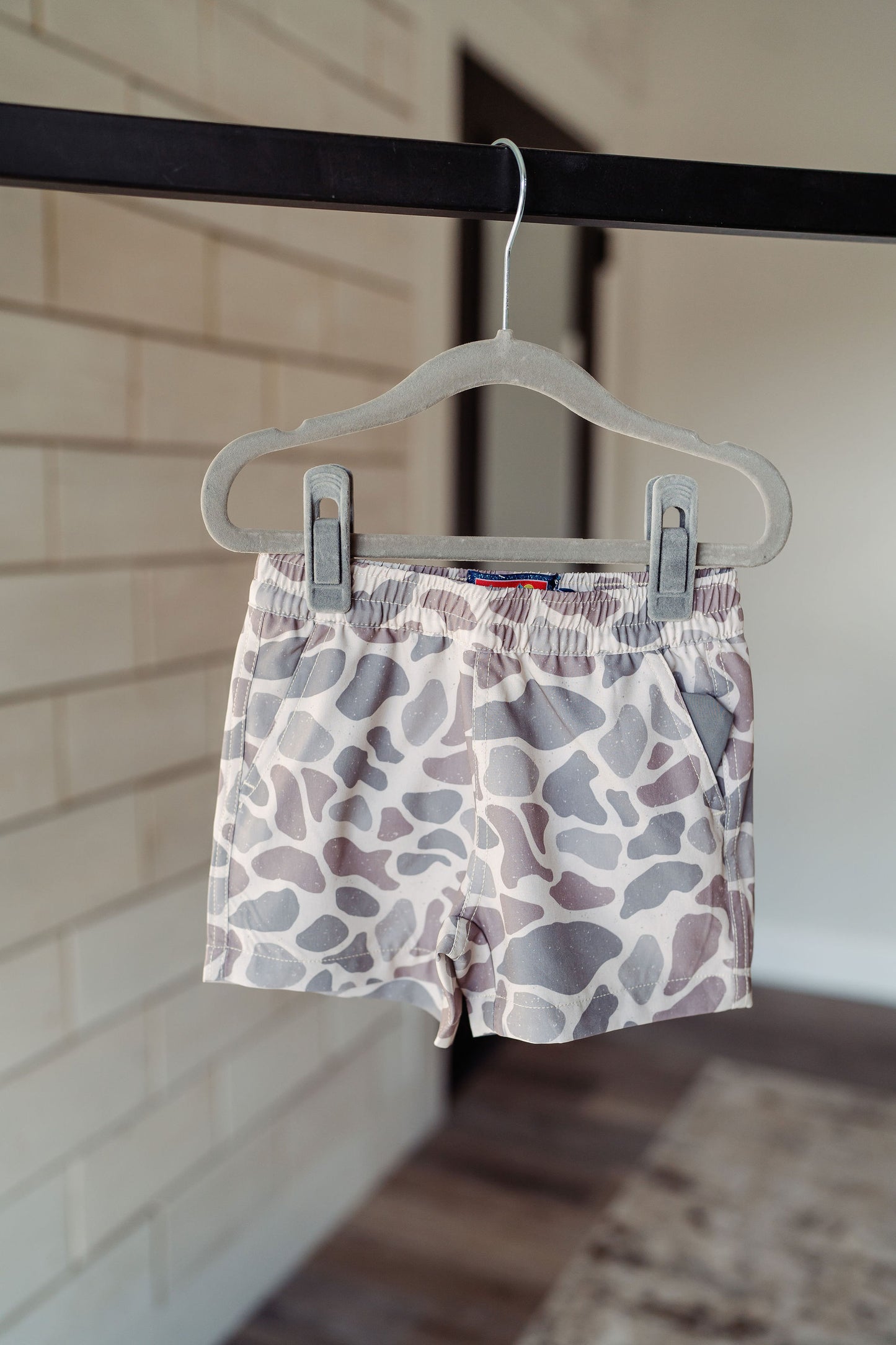 Toddler Burlebo Everyday Shorts - Deer Camo